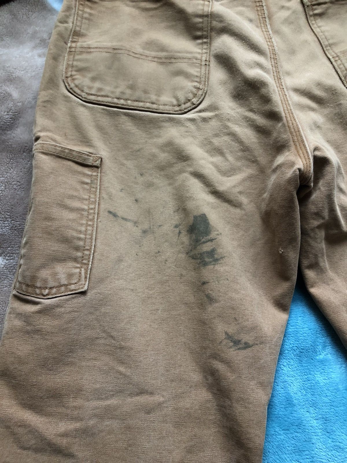 Carhartt × Vintage Vintage Carhartt Carpenter Jeans Faded Distressed Baggy Size US 34 / EU 50 - 8 Thumbnail