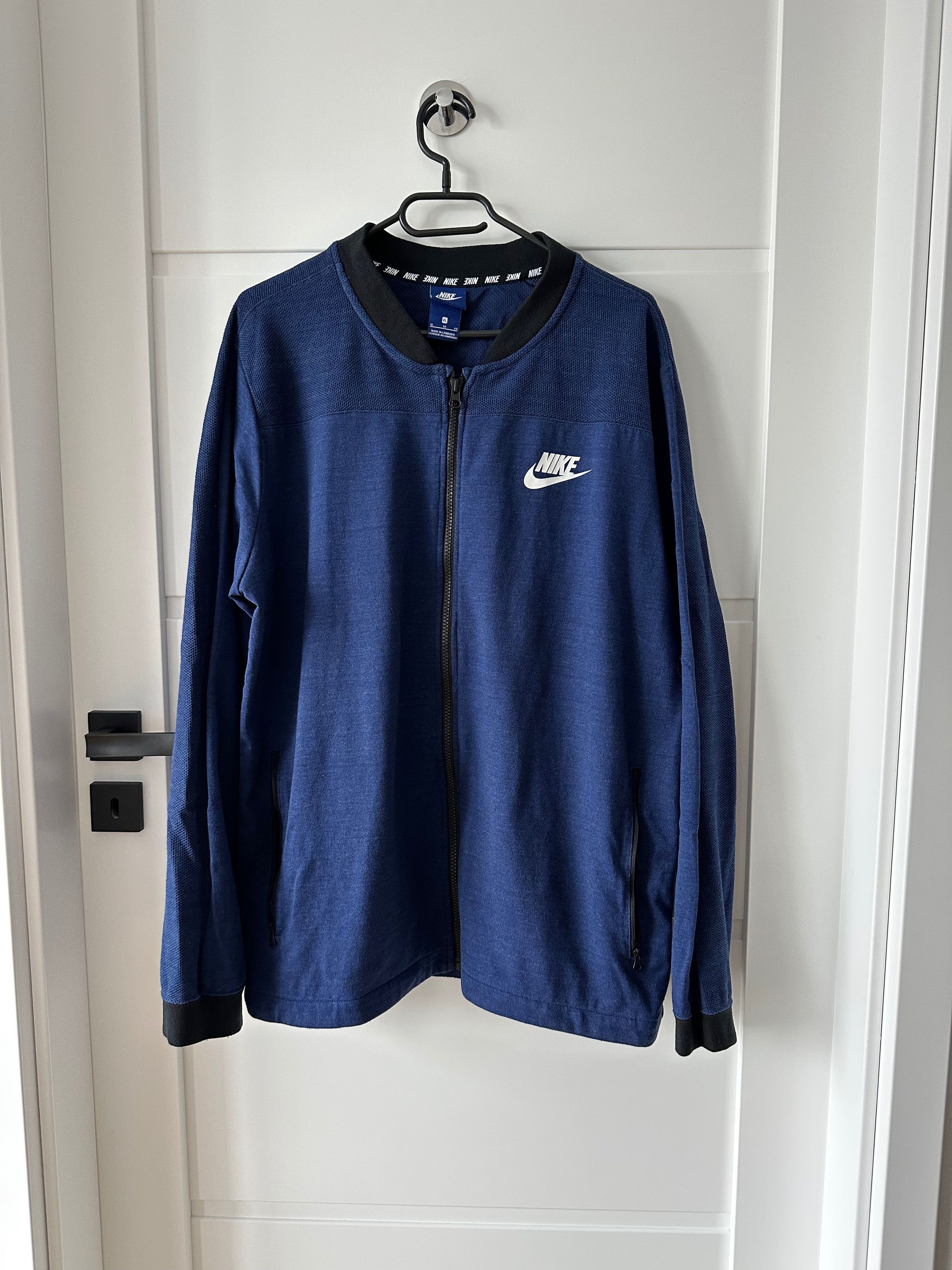 Nike NIKE athletic top light jacket blue XL Size US XL / EU 56 / 4 - 1 Thumbnail