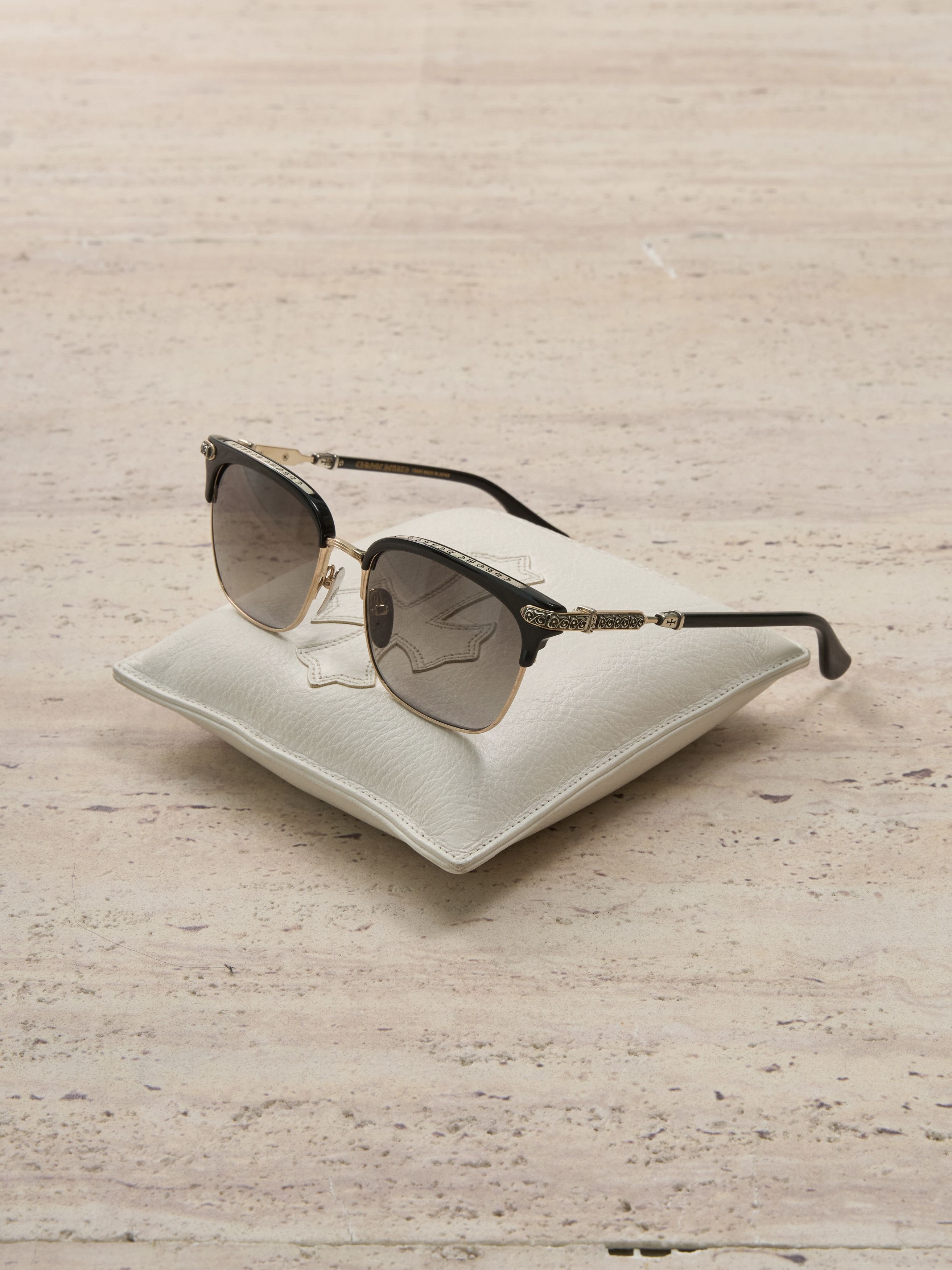 Chrome Hearts Chrome Heart Vertical Smile I Sunglasses Size ONE SIZE - 1 Thumbnail