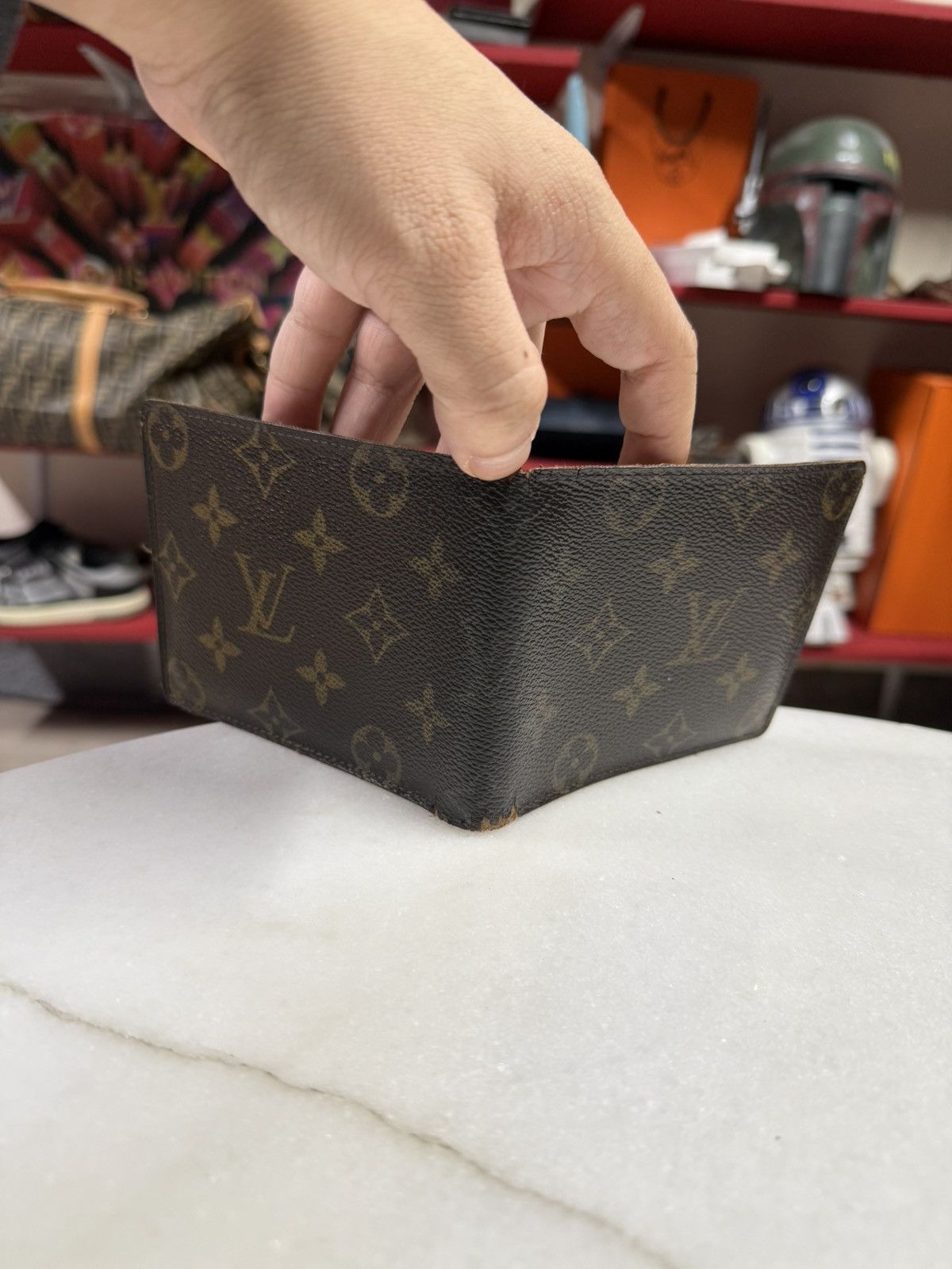 Louis Vuitton Louis Vuitton Brown Monogram Bifold Leather Men’s Wallet Size ONE SIZE - 3 Thumbnail