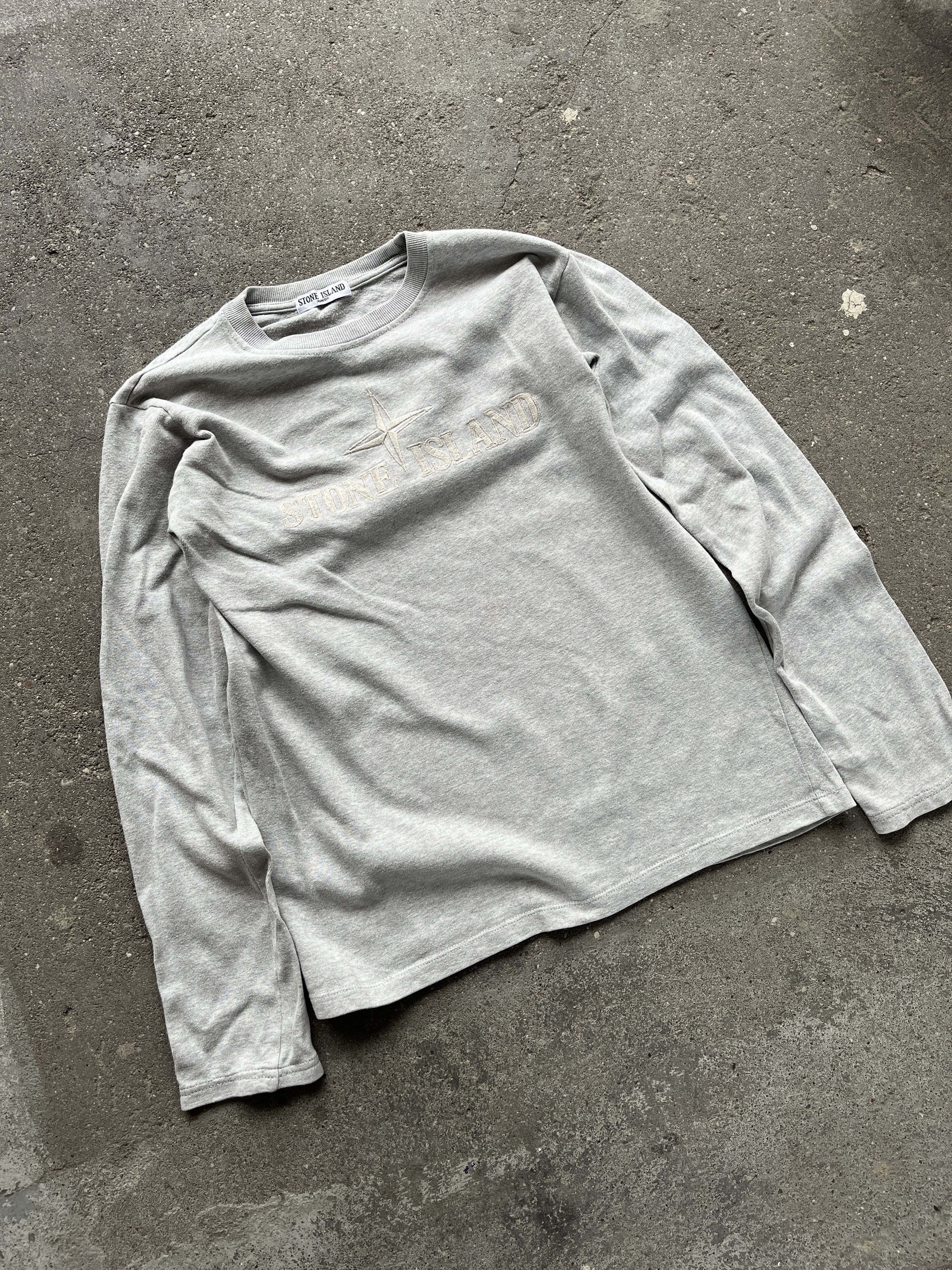 Stone Island Stone Island Junior grey longsleeve Size US S / EU 44-46 / 1 - 1 Thumbnail