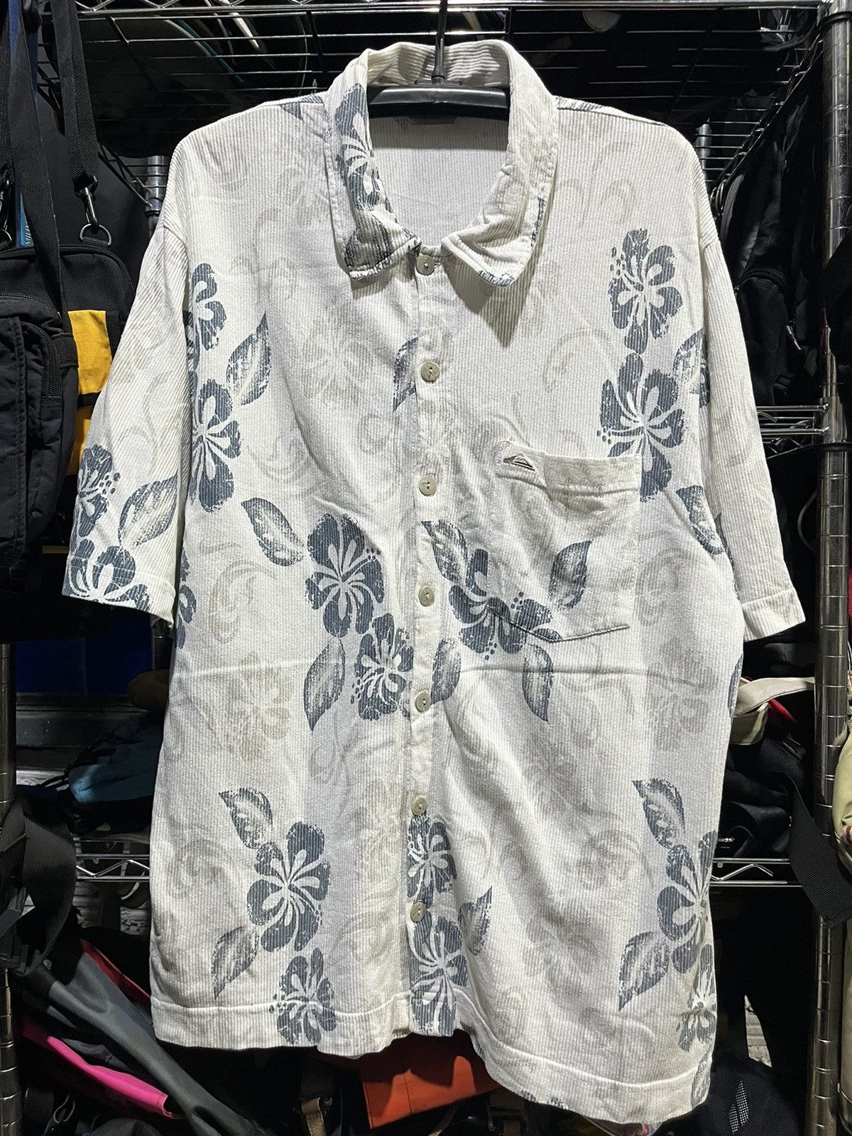 Quiksilver Quiksilver Hawaii Shirt Logo 90s Size US M / EU 48-50 / 2 - 1 Thumbnail