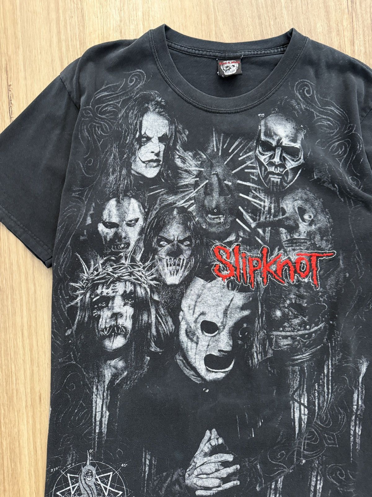Iron Maiden Vintage 90s Slipknot Mexican Band T-Shirt Size Medium Size US M / EU 48-50 / 2 - 2 Thumbnail