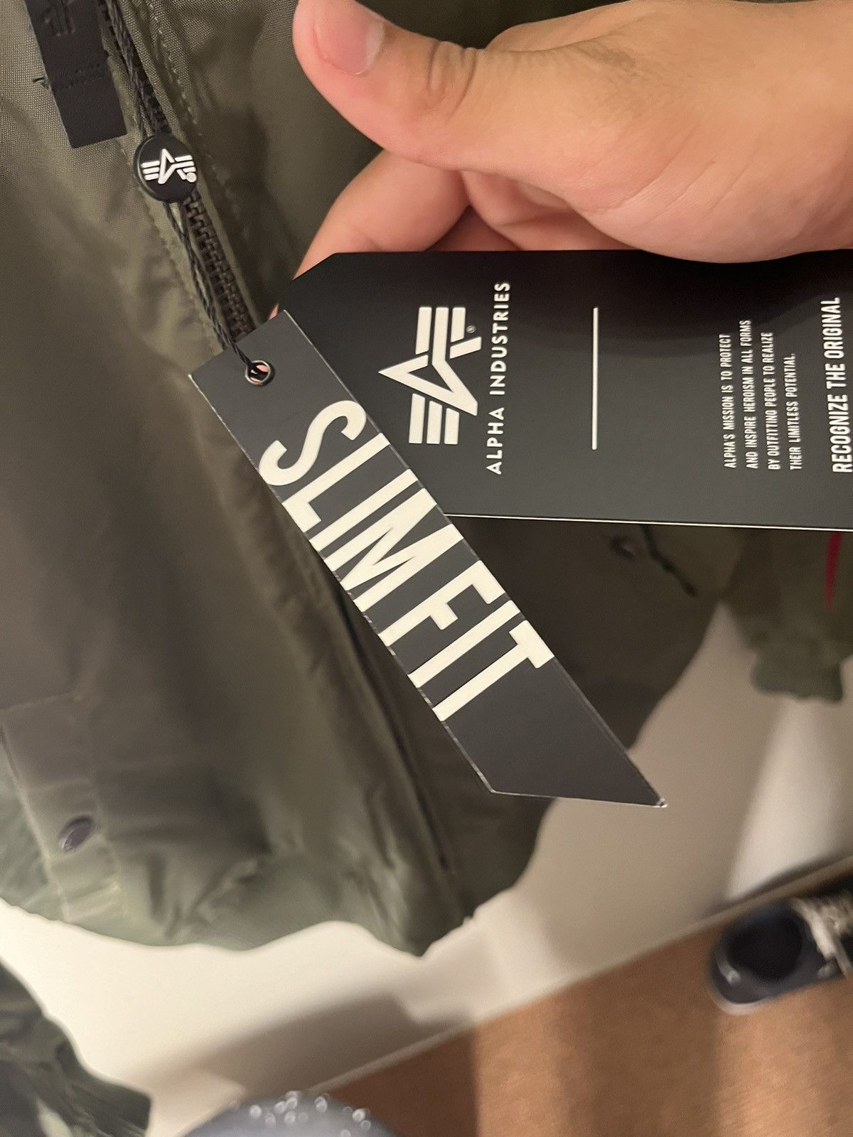 Alpha Industries Bomber MA-1 Alpha Industries, Slim Fit Size US S / EU 44-46 / 1 - 4 Thumbnail