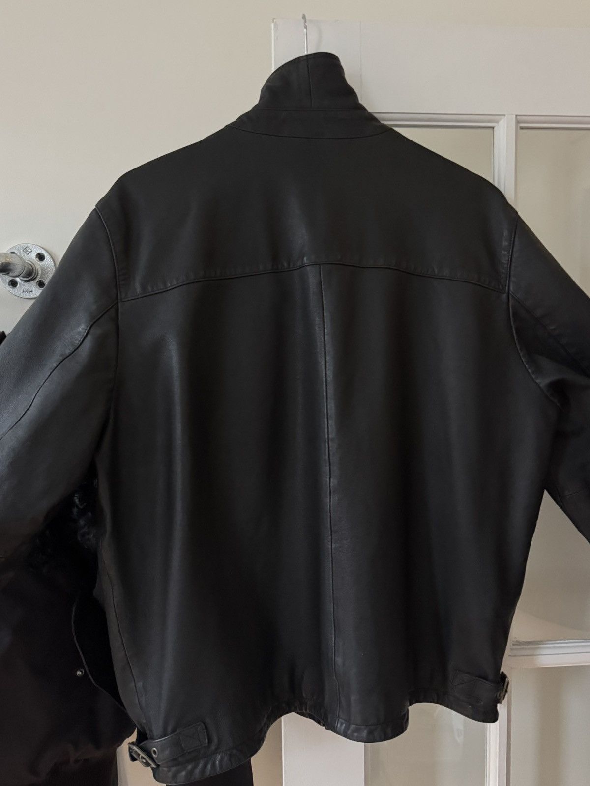 No Maintenance Lambskin Mechanic Leather Jacket Size US XL / EU 56 / 4 - 6 Thumbnail