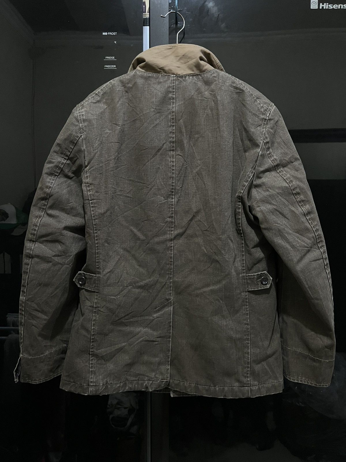 Japanese Brand Boycott Denim Waxed Button Up Quilted Lined Jacket Size US M / EU 48-50 / 2 - 4 Thumbnail