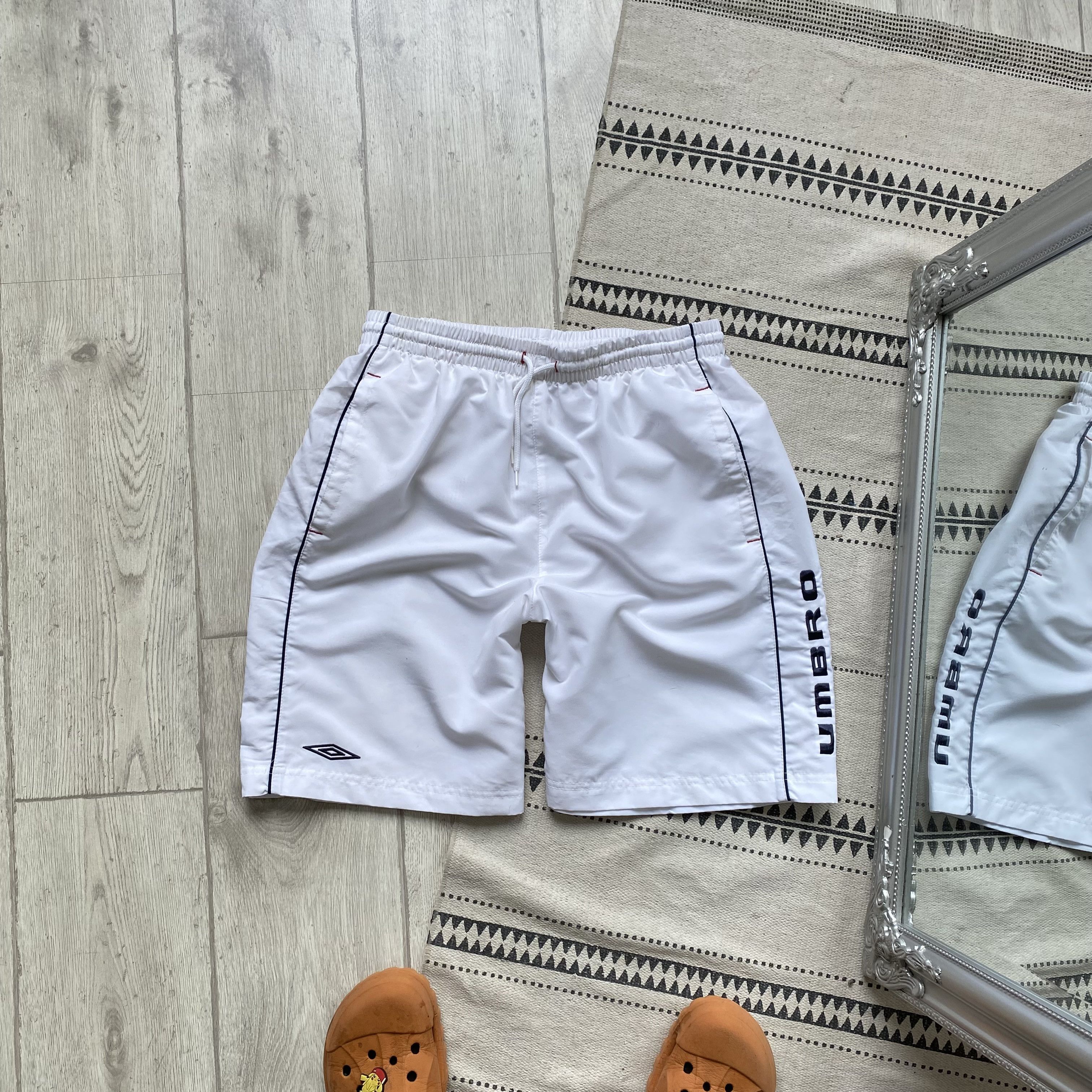 Vintage Umbro Nylon Shorts Big logo swimwear