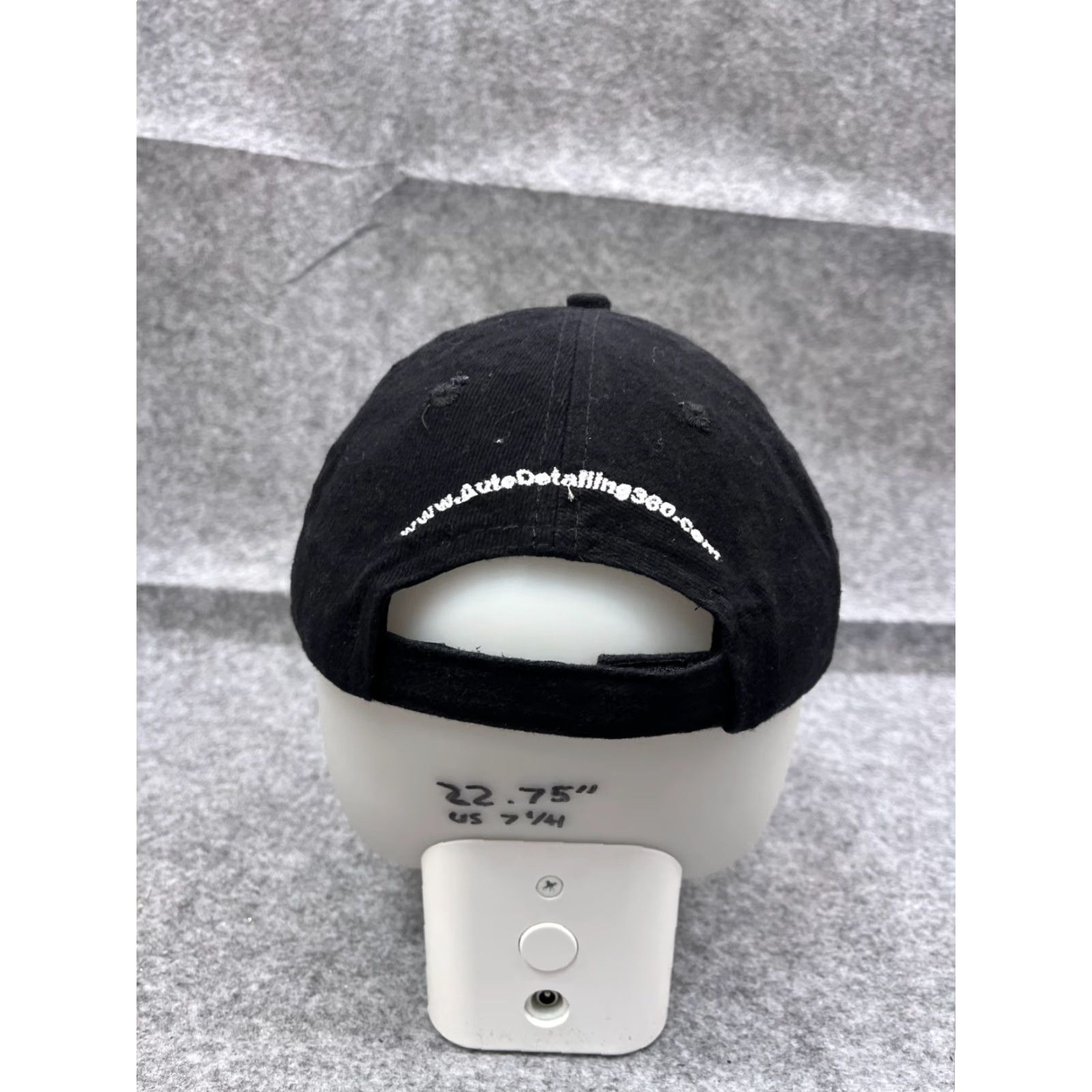 Port Authority Port Authority Adjustable Baseball Cap Hat for Men - One Size - Black - Auto Detailing 360 Logo - Casual Outdoor Gear Size ONE SIZE - 6 Thumbnail