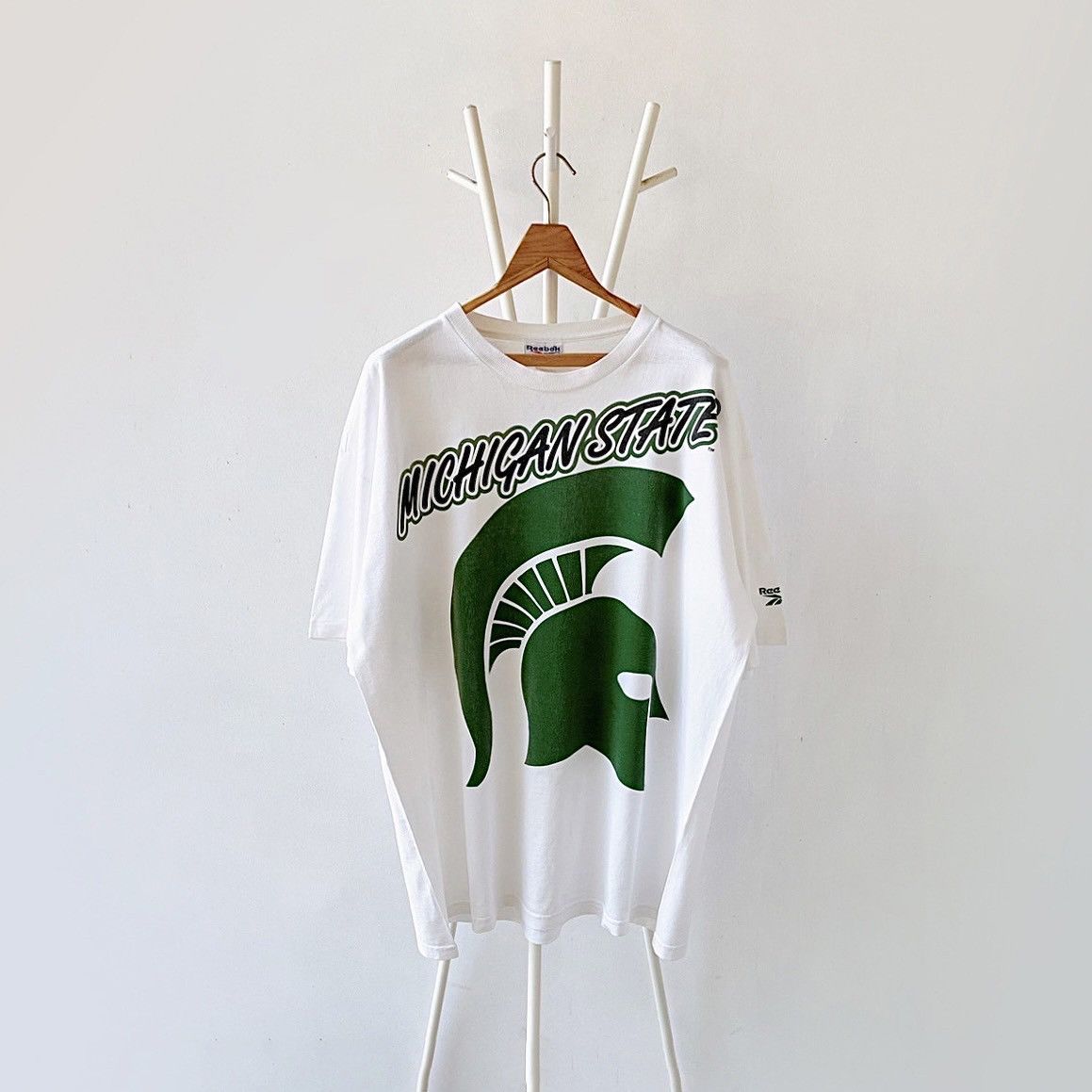 Reebok 90s Michigan State University MSU Spartans t-shirt/ XXL Size US XXL / EU 58 / 5 - 1 Thumbnail
