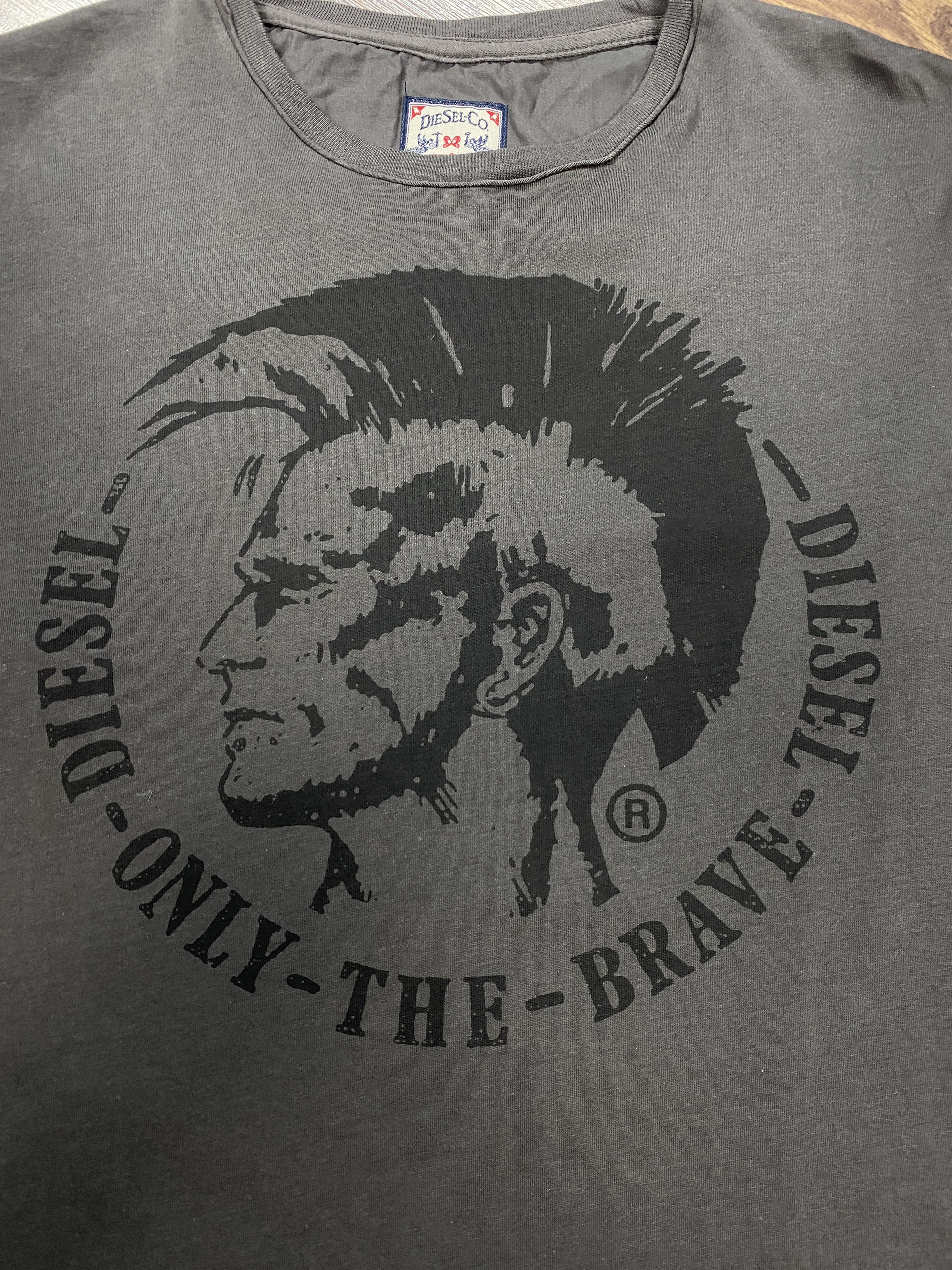 Diesel Diesel vintage big logo PUNK t-shirt y2k Size US XL / EU 56 / 4 - 3 Thumbnail