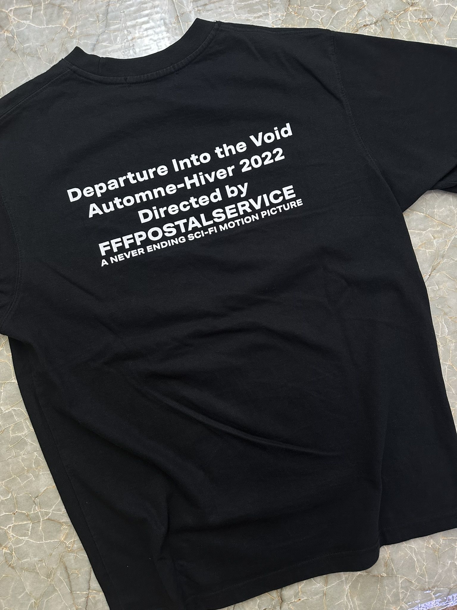 FFFPOSTALSERVICE AW22 Departure Into The Void Tee Size US XL / EU 56 / 4 - 2 Thumbnail