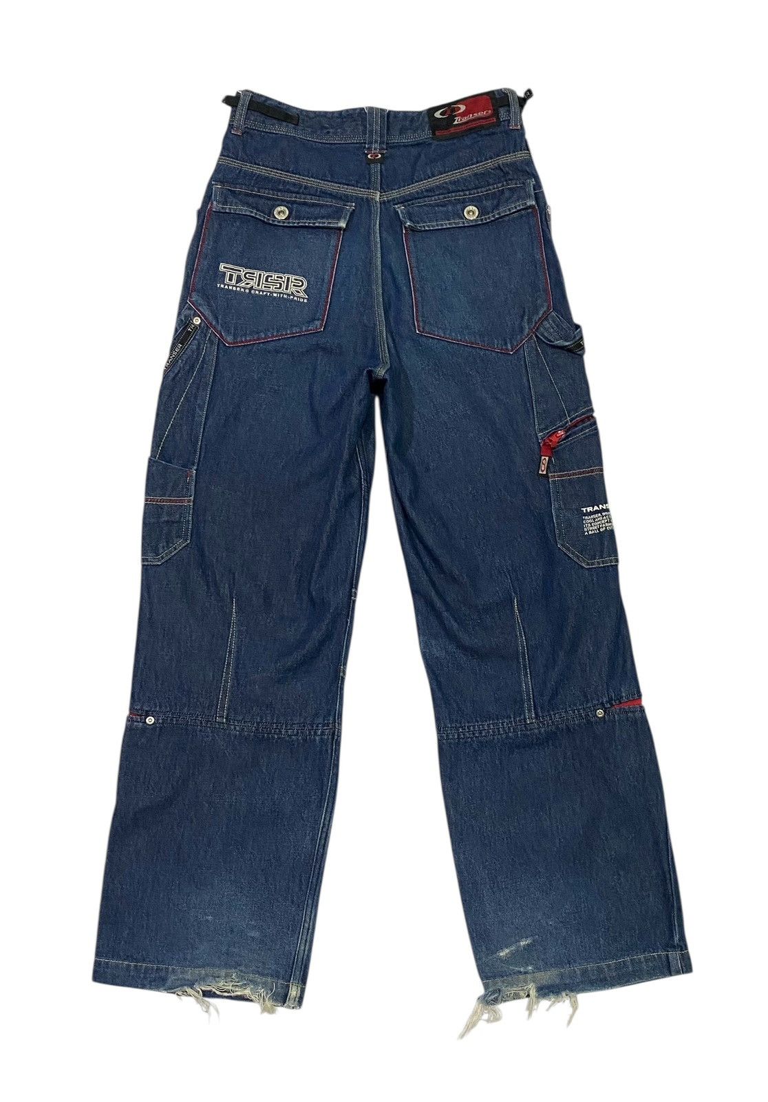 JNCO Transer baggy jeans / hip hop multipocket Size US 30 / EU 46 - 10 Thumbnail