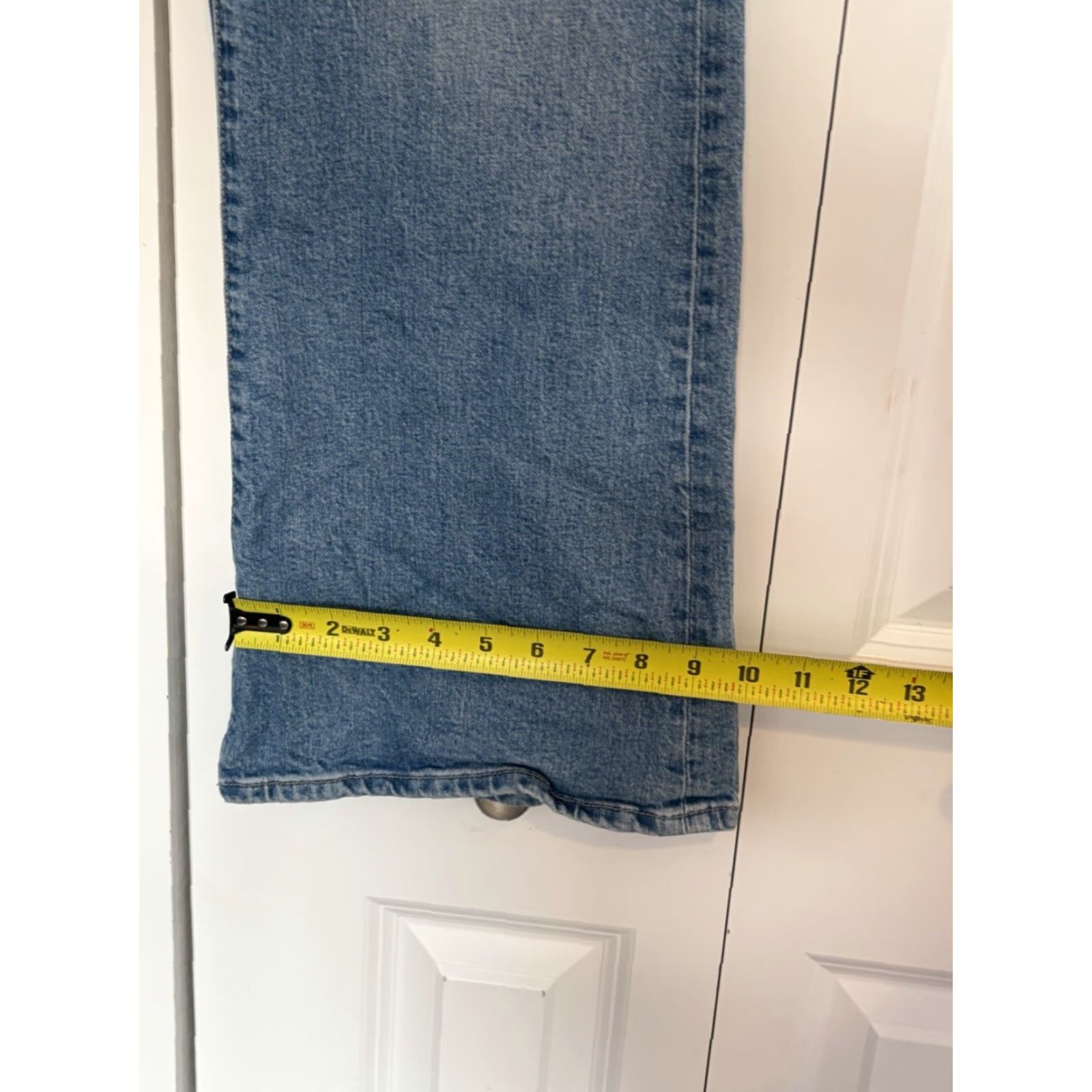 Gap Gap Jeans Bootcut 14/32 Women's High Rise Light Wash Denim 70s Flare Vintage No Size 36" / US 14 / IT 50 - 3 Thumbnail
