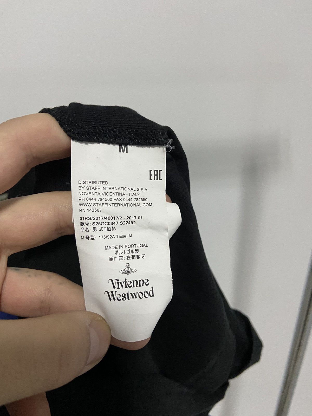 Vintage × Vivienne Westwood Vivienne Westwood T-shirt Vintage big Logo Size US L / EU 52-54 / 3 - 5 Thumbnail