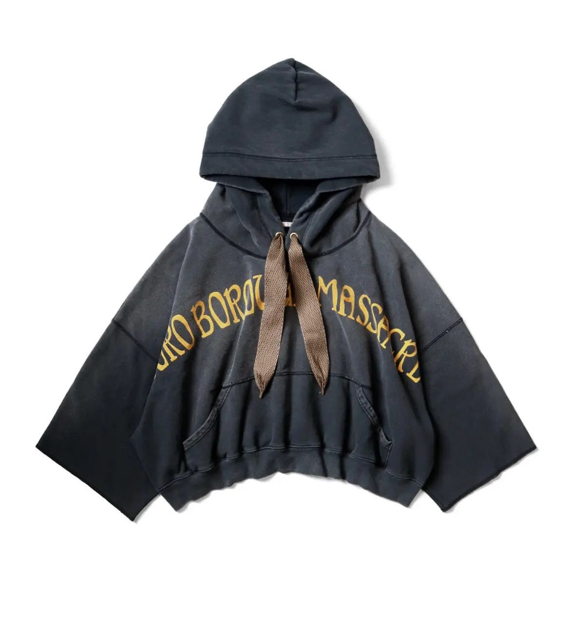 Kapital Kapital Fleece Devil Hoodie (BORO BOROUGH MASSACRE) Size F Size US M / EU 48-50 / 2 - 1 Thumbnail