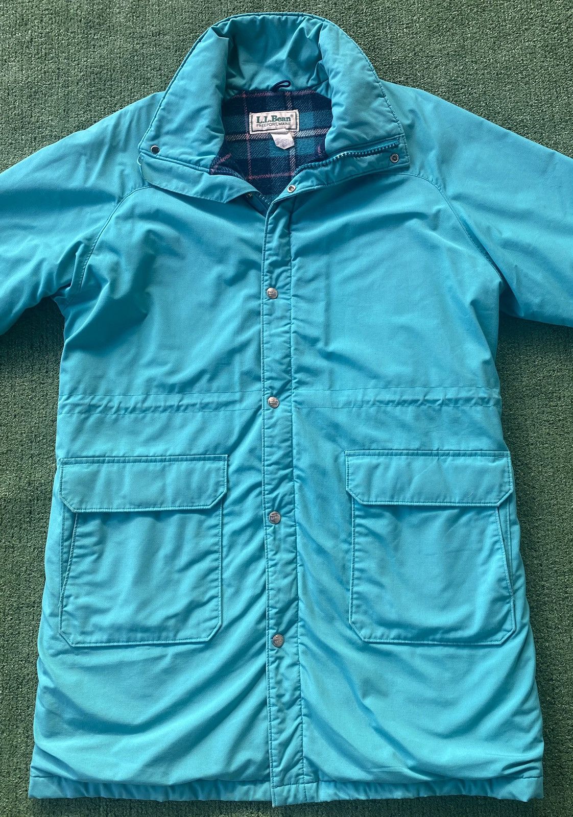 L.L. Bean Vintage 80’s LL Bean Wool Blend Flannel Lined Parka Jacket Size L / US 10 / IT 46 - 3 Thumbnail