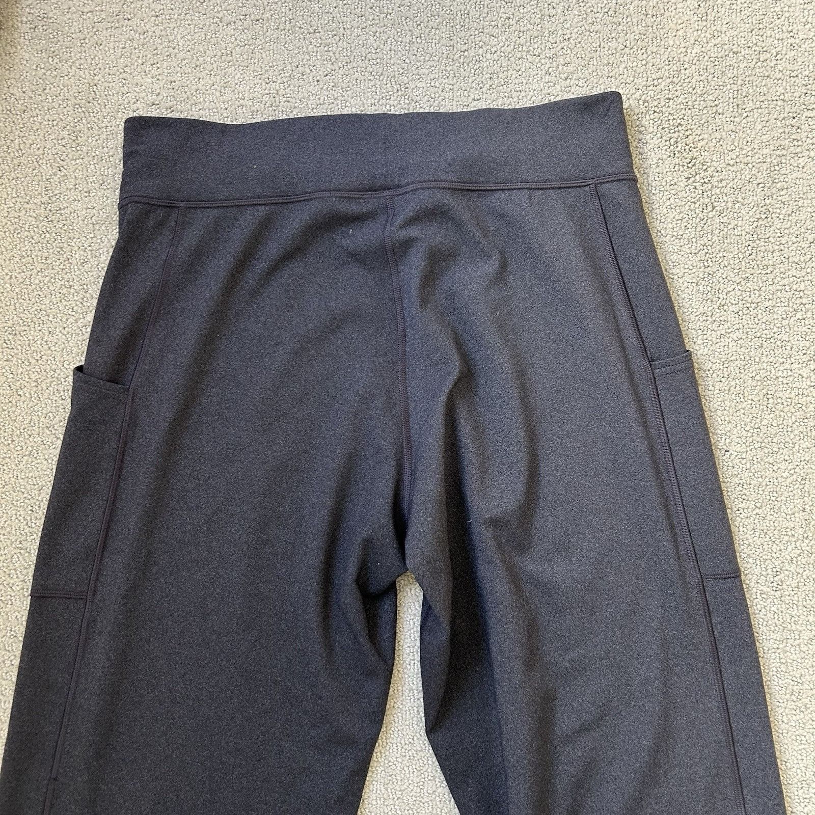 Lululemon Lululemon Mens Gray Jogger Pants Drawstring Zip Pockets Tape Size US 40 / EU 56 - 10 Thumbnail