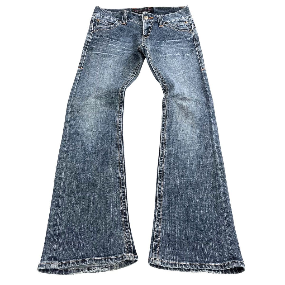 If Six Was Nine × Japanese Brand × Le Grande Bleu (L.G.B.) Oririn Conception Flared Jeans Bootcut Denim Pants Size US 30 / EU 46 - 1 Thumbnail