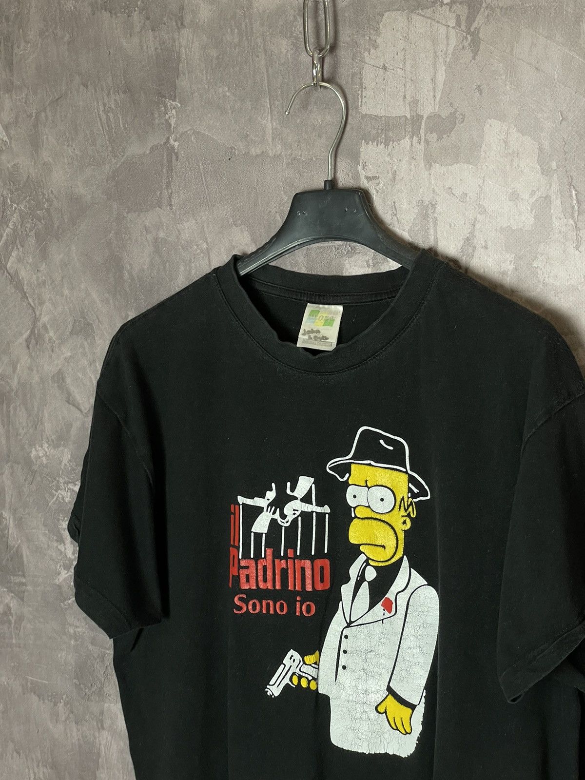 The Simpsons × Vintage Vintage The Simpsons Homer T-Shirt “Padrino” God Father Paro Size US L / EU 52-54 / 3 - 5 Thumbnail