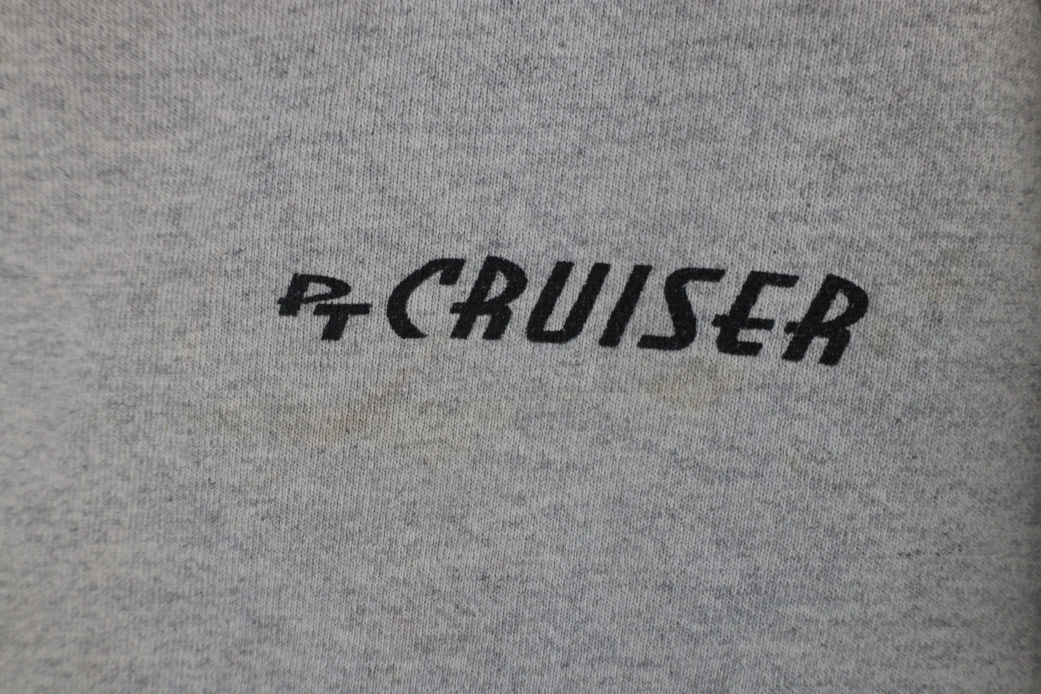 Vintage Vintage Y2K Chrysler Spell Out PT Cruiser Sweatshirt Gray Size US M / EU 48-50 / 2 - 4 Thumbnail