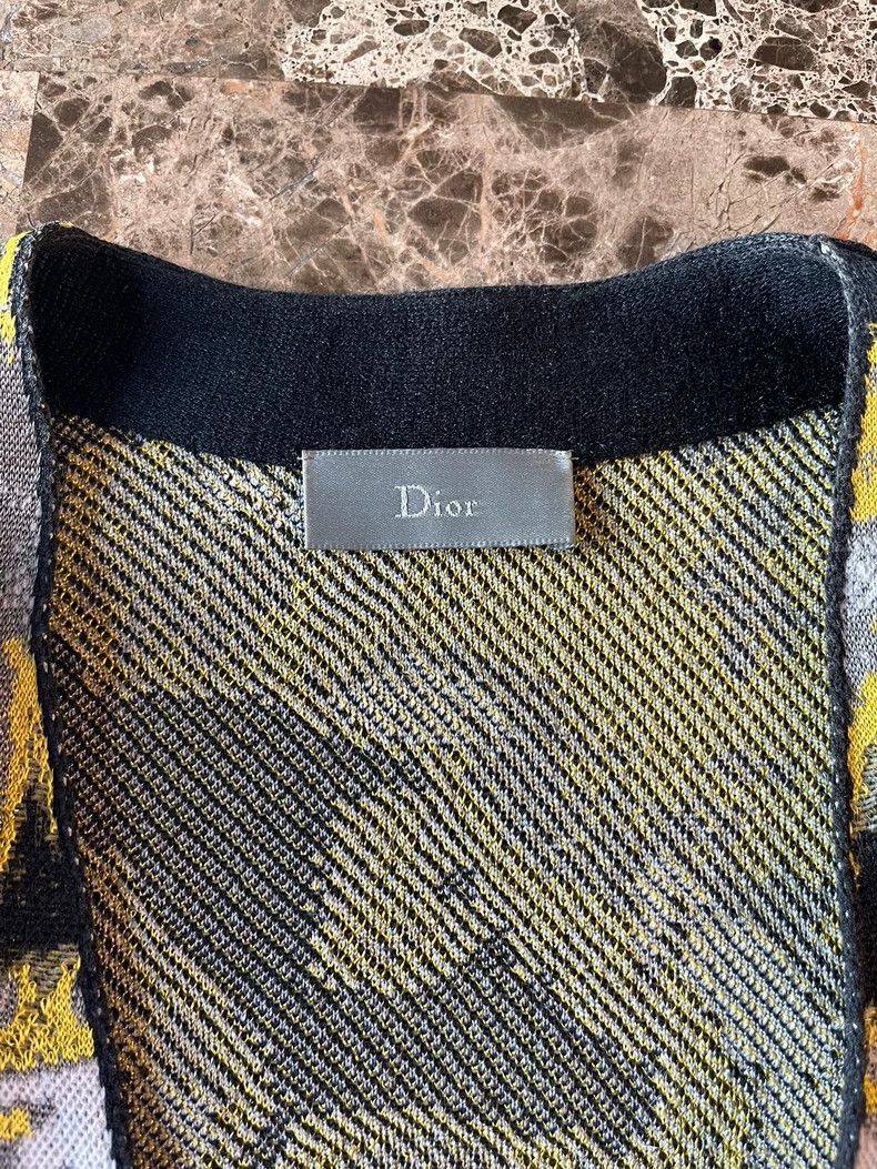Dior DIOR Knitted Vest with Floral Pattern-2506 Size S / US 4 / IT 40 - 3 Thumbnail