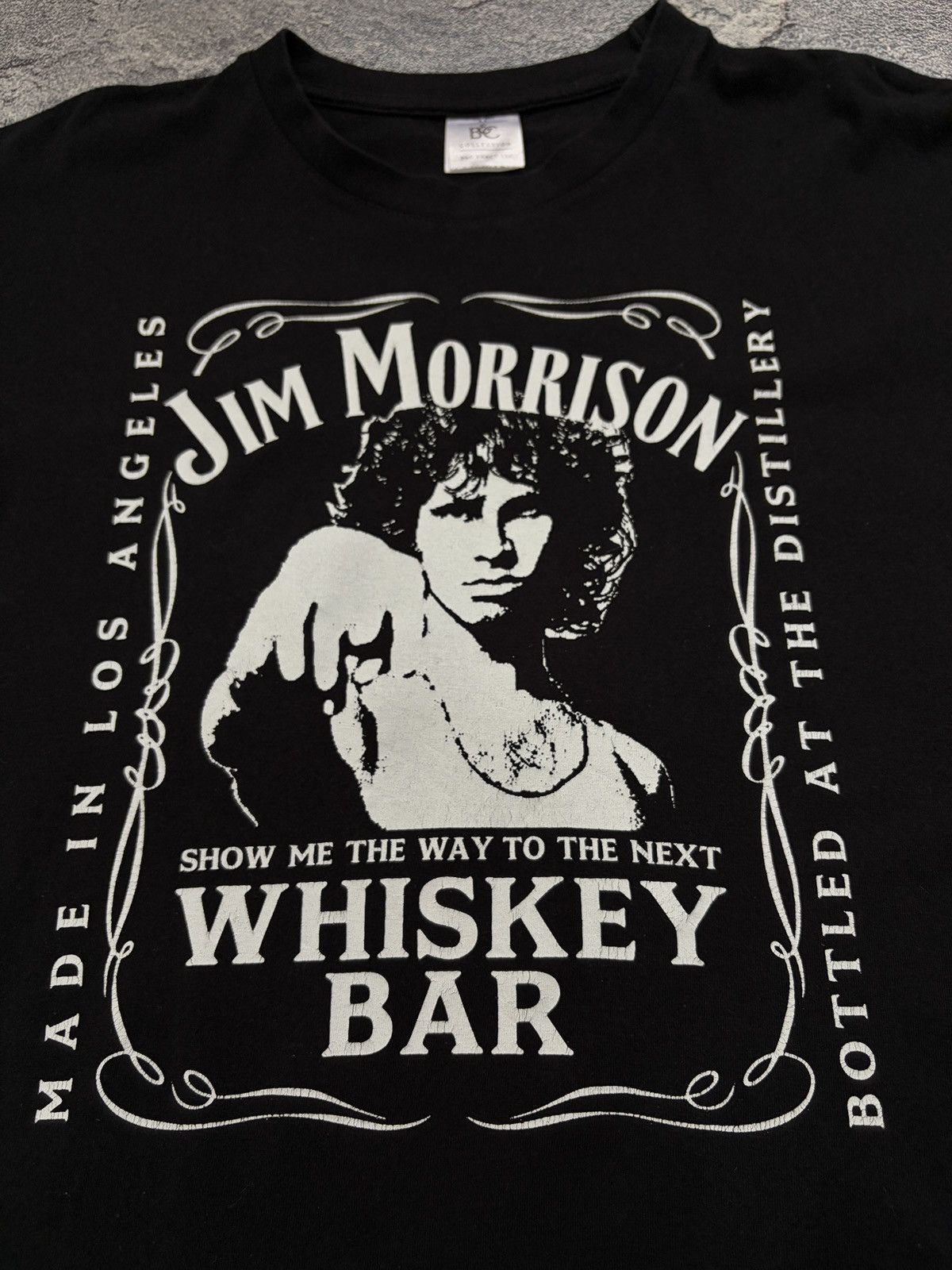 Band Tees Jim Morrison The Doors Whiskey Bar T-Shirt Rock Band Black Size US XL / EU 56 / 4 - 8 Thumbnail