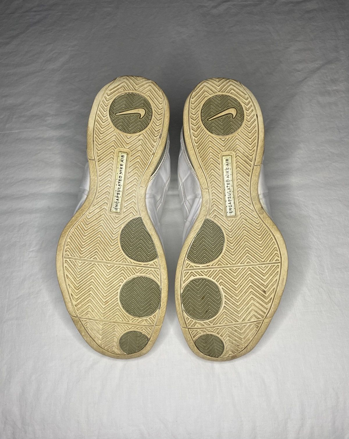 Nike Nike Uptempo Encapsulated 2009 White Vintage Mens 13 Size US 13 / EU 46 - 7 Thumbnail