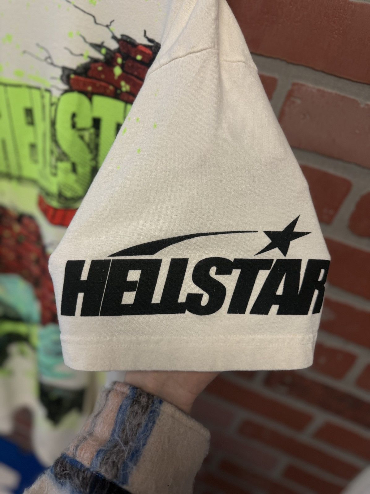 HELLSTAR Hellstar “Brick Wall” Tee Shirt Size XL (NEW) Size US XL / EU 56 / 4 - 7 Thumbnail