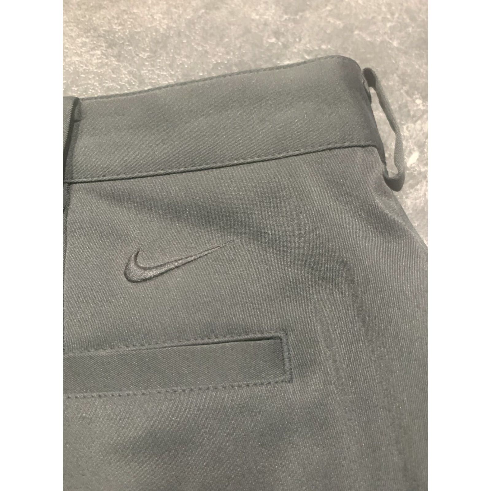 Nike Nike Golf Dri-Fit Shorts - Black, 36, Flat Front, Regular, Men, USA Theme, Casual/Golf Size US 36 / EU 52 - 3 Thumbnail