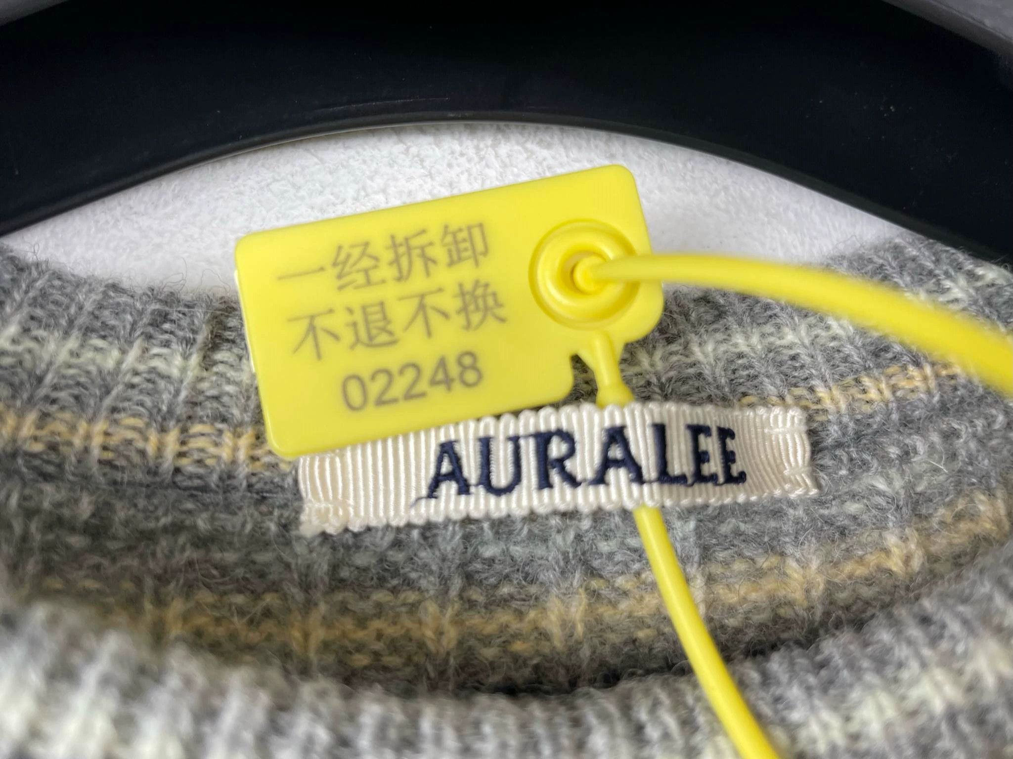 Auralee AURALEE AW25 Striped Knit Sweater Size 5 Size US XXL / EU 58 / 5 - 5 Thumbnail