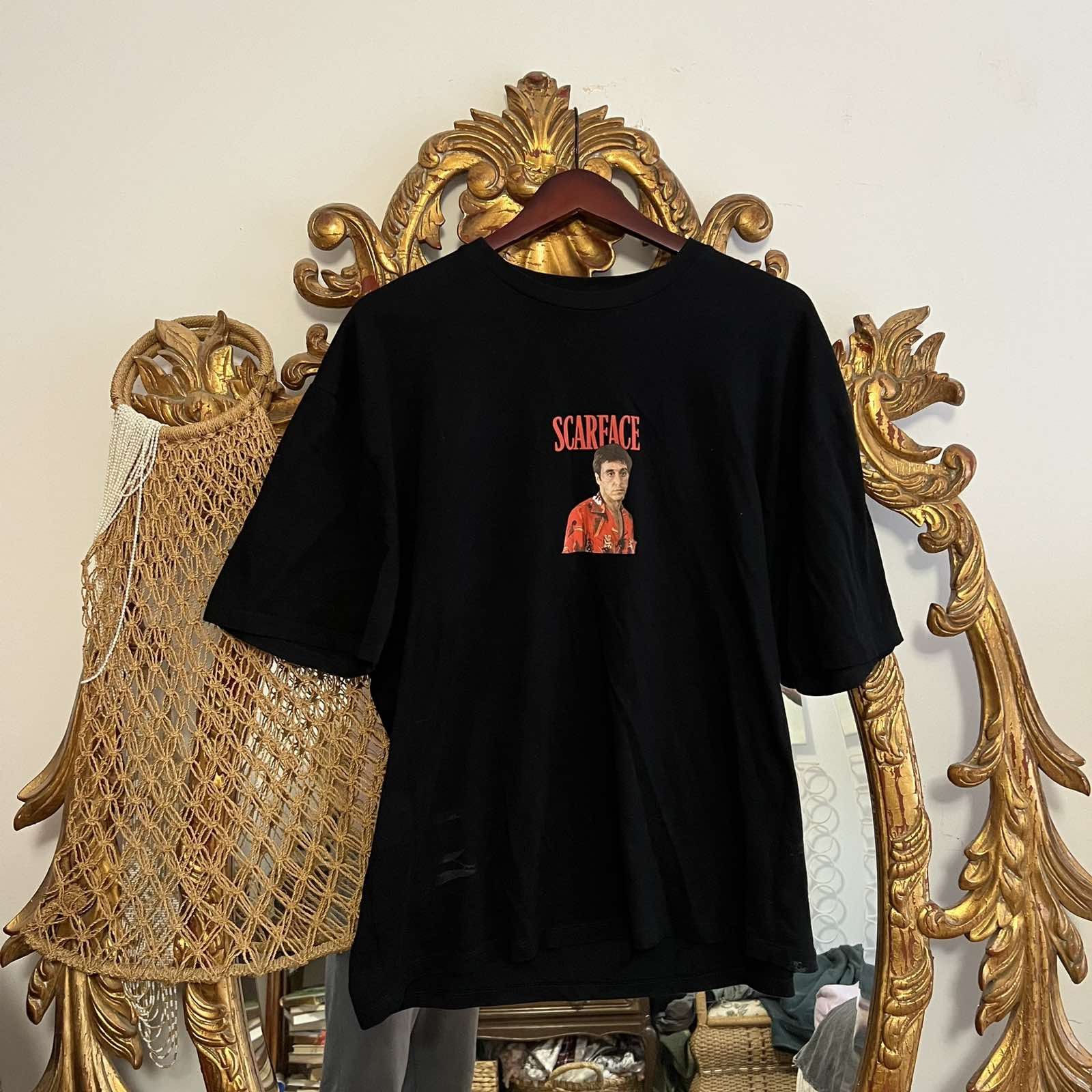 Other Rare Scarface Tee Big Logo Black Size L Size US M / EU 48-50 / 2 - 2 Thumbnail