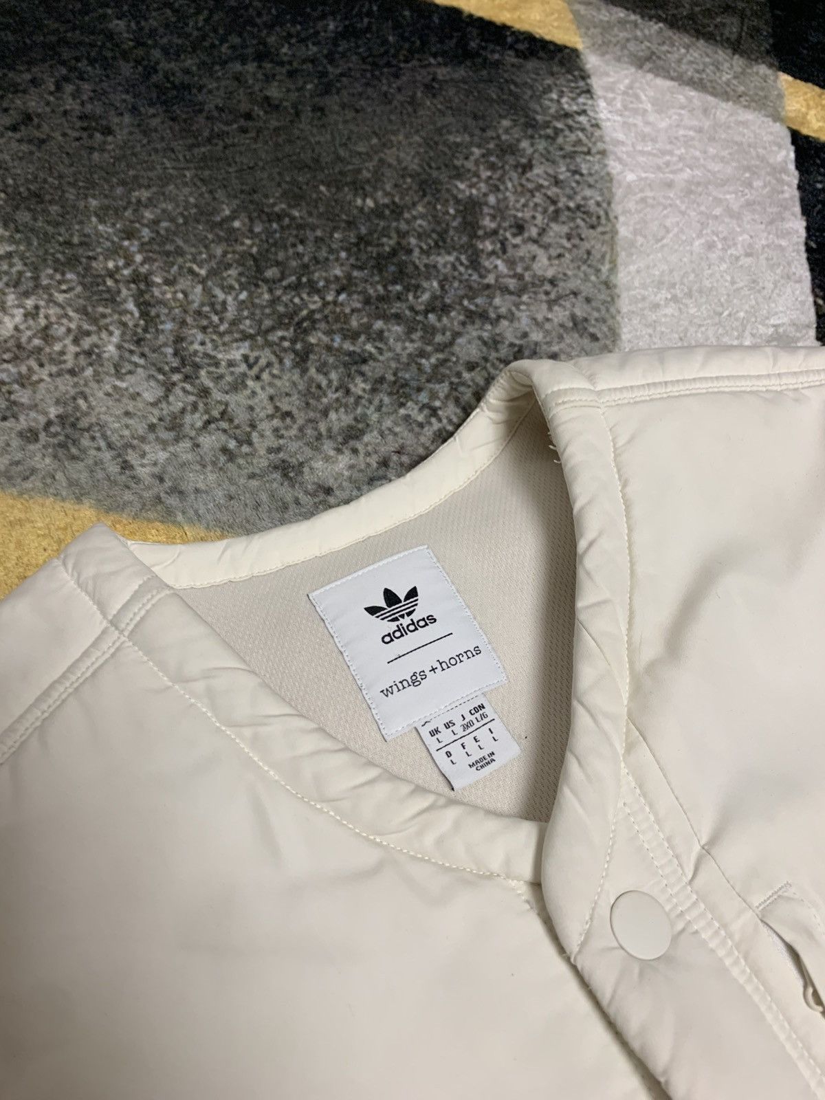 Adidas Adidas Wing + Horns Jacket Sherpa Size ONE SIZE - 3 Thumbnail