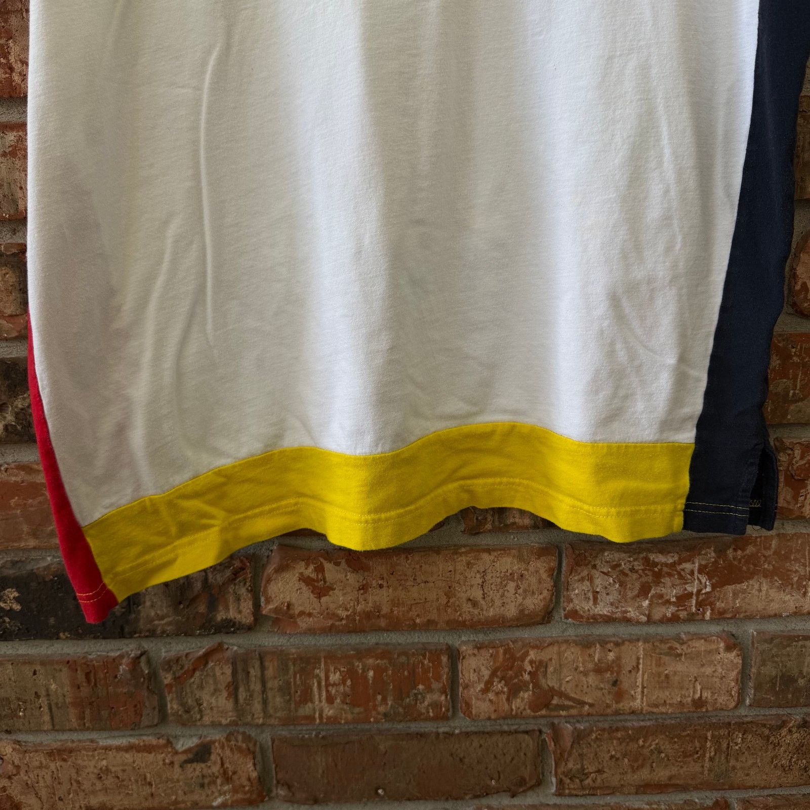 Billionaire Boys Club Billionaire Boys Club XXL Mens White Colorblock Tee Street Size US XXL / EU 58 / 5 - 2 Thumbnail