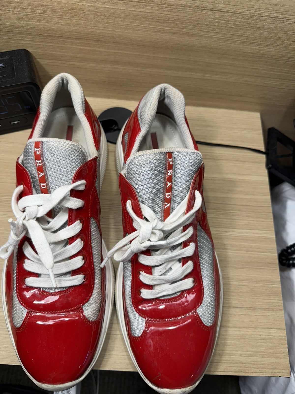 Prada PradaAmerica's Cup Patent Size US 11 / EU 44 - 1 Thumbnail
