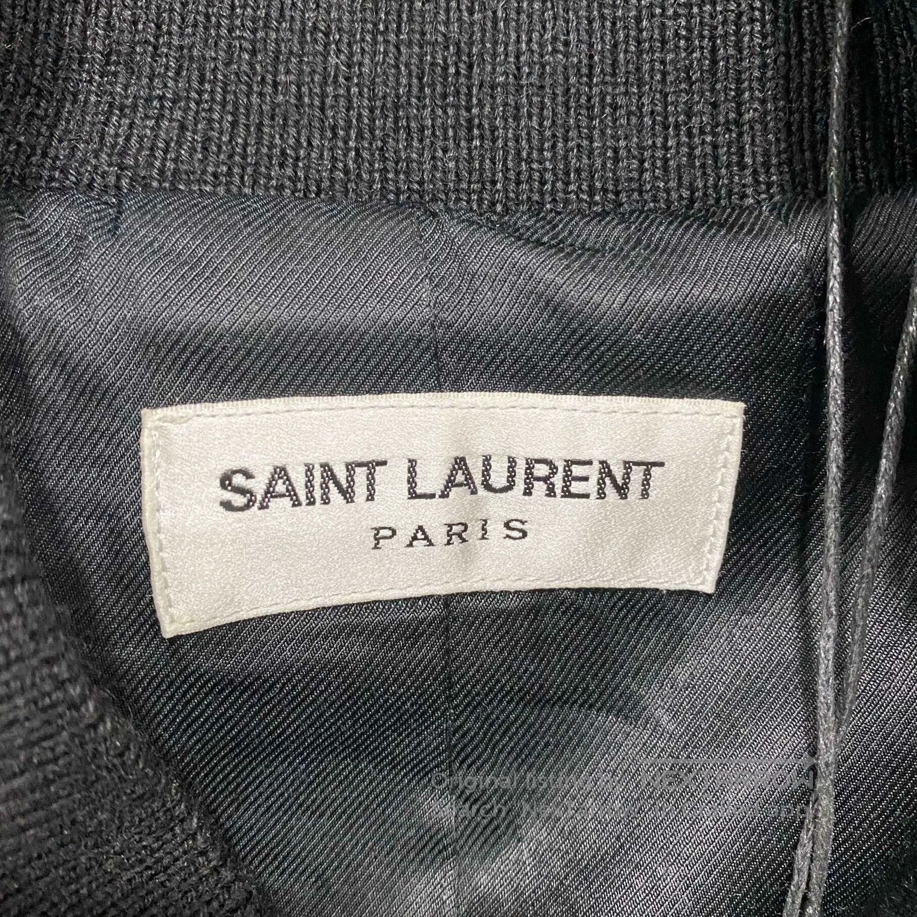 Saint Laurent Paris Saint Laurent Classic Baseball Jacket. Size US L / EU 52-54 / 3 - 4 Thumbnail