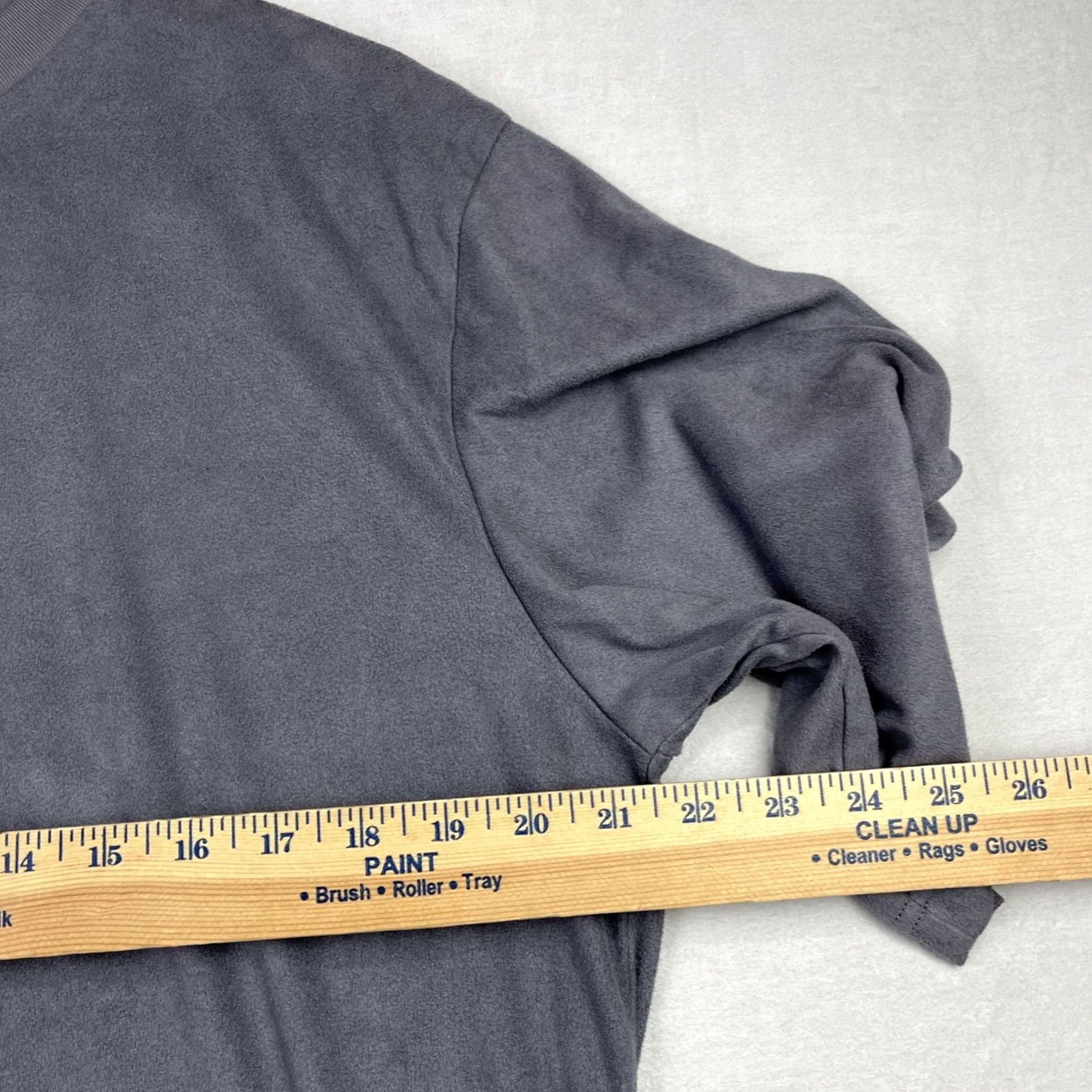 Jordan Brand VINTAGE Jordan Shirt Mens Large Gray Jumpman 20th Anniversary Microfiber Tee Y2K Size US L / EU 52-54 / 3 - 7 Thumbnail