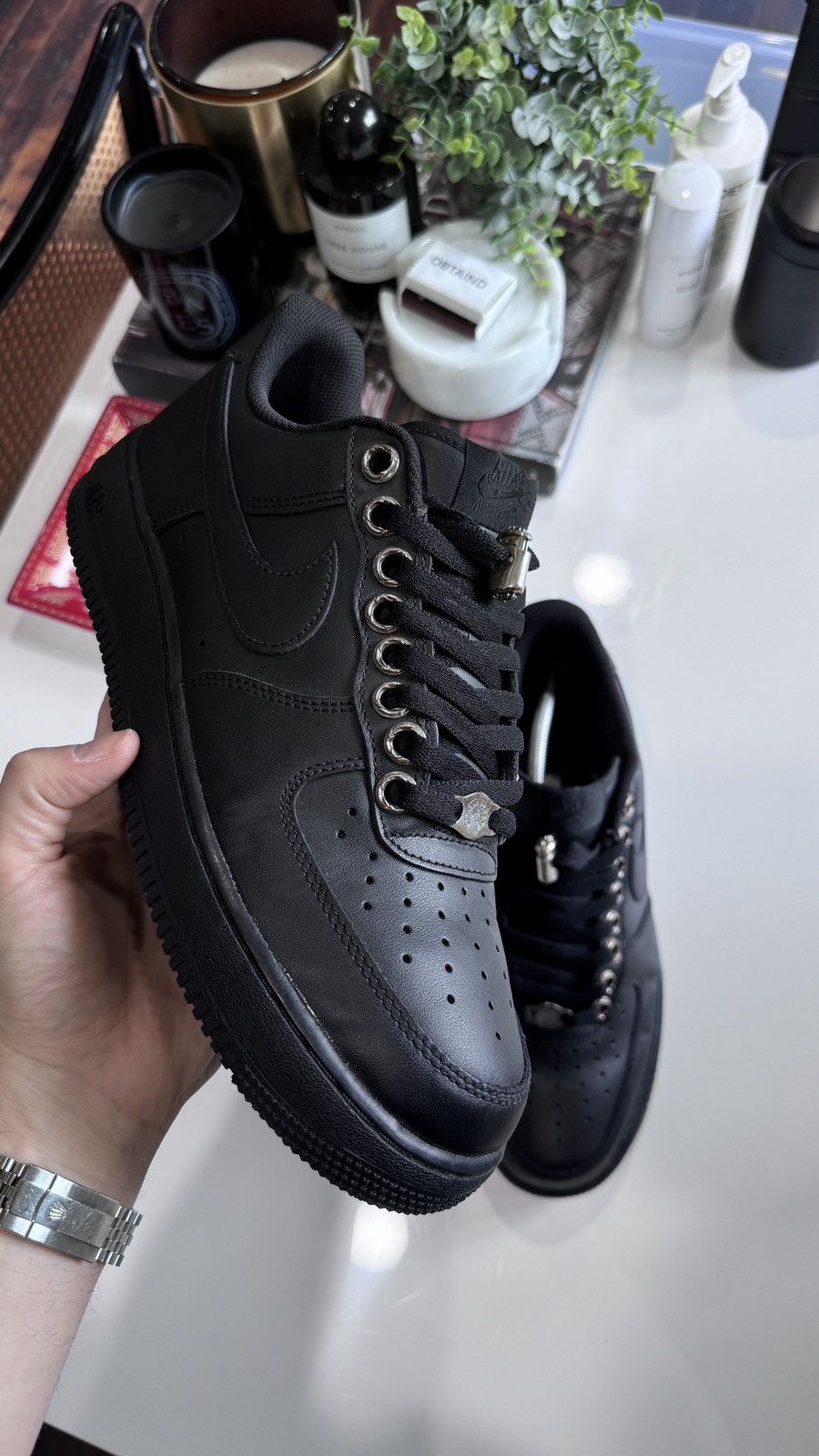 Chrome Hearts CHROME HEARTS AIR FORCE 1 Size US 11 / EU 44 - 8 Thumbnail