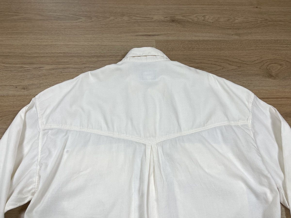 Versace Jeans Couture Vintage Versace Jeans Couture Button Shirt Pocket White 90s Size US L / EU 52-54 / 3 - 15 Thumbnail