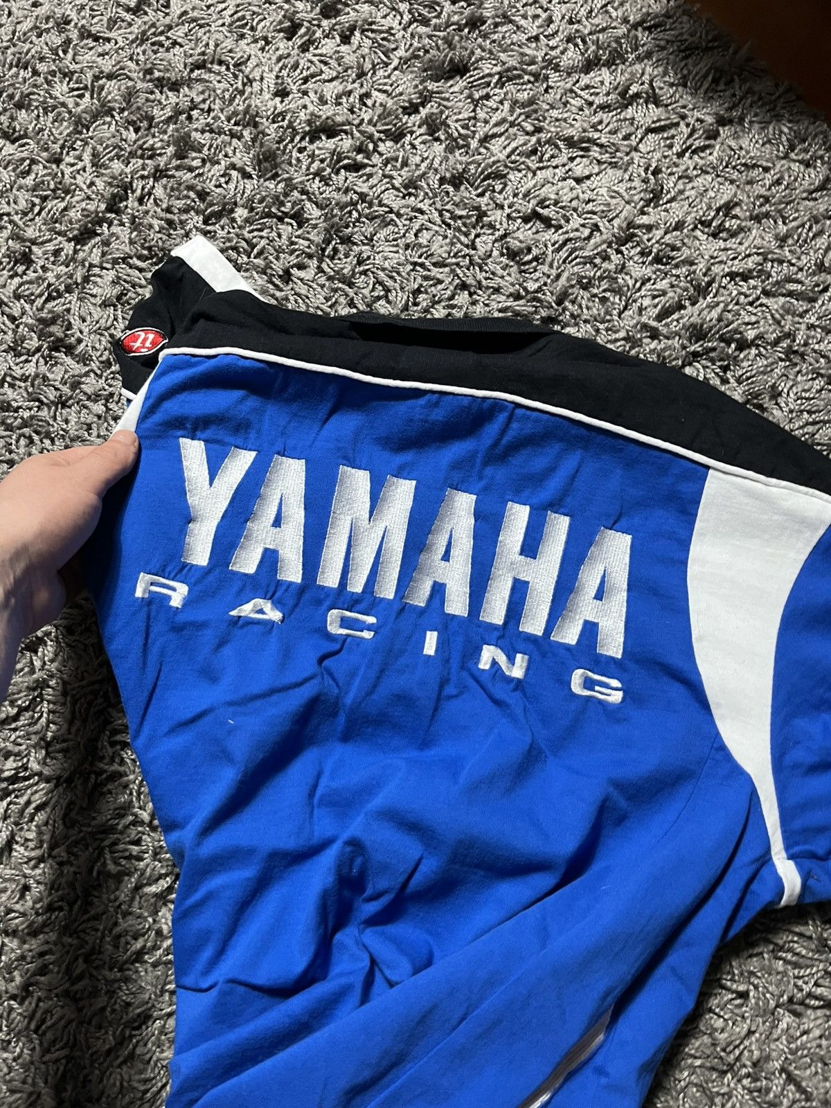 Yamaha YAMAHA VINTAGE Y2K COTTON RACING POLO T-SHIRT Size US L / EU 52-54 / 3 - 6 Thumbnail
