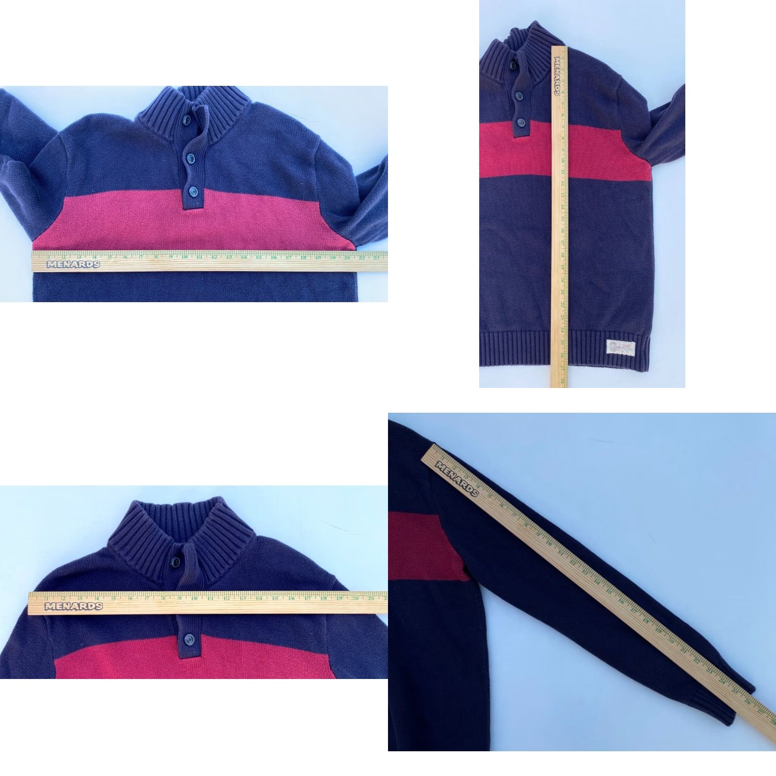 Polo Ralph Lauren Polo Jeans Ralph Lauren Men's Vintage Mock Neck Sweater Knit Navy Size M 90s Polo Jeans Ralph Lauren Pullover Sweater Mens Vintage 90s Classic Size US M / EU 48-50 / 2 - 8 Thumbnail