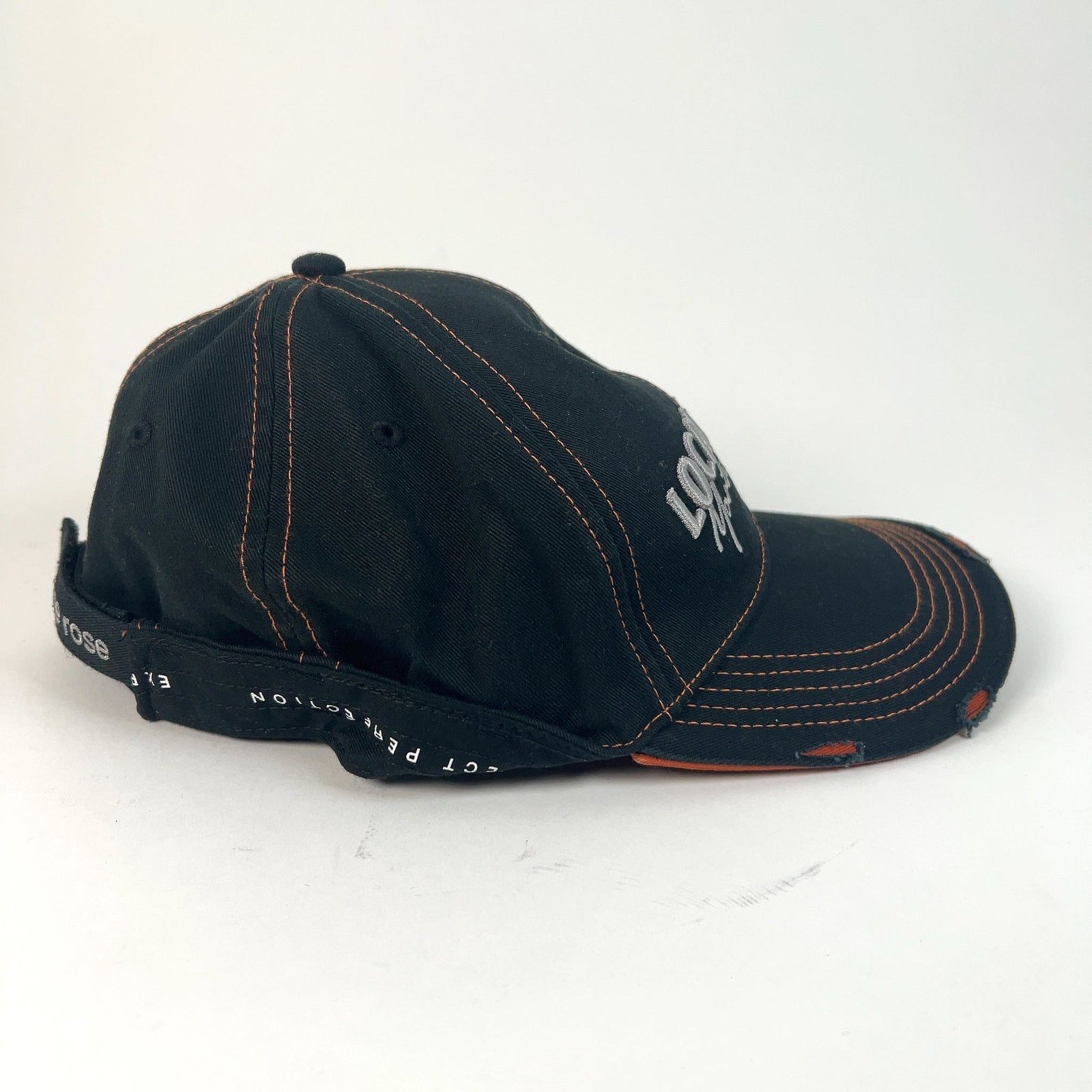 Martine Rose Martine Rose 'Local Hero' Roll Back Graphic Hat Size ONE SIZE - 4 Thumbnail