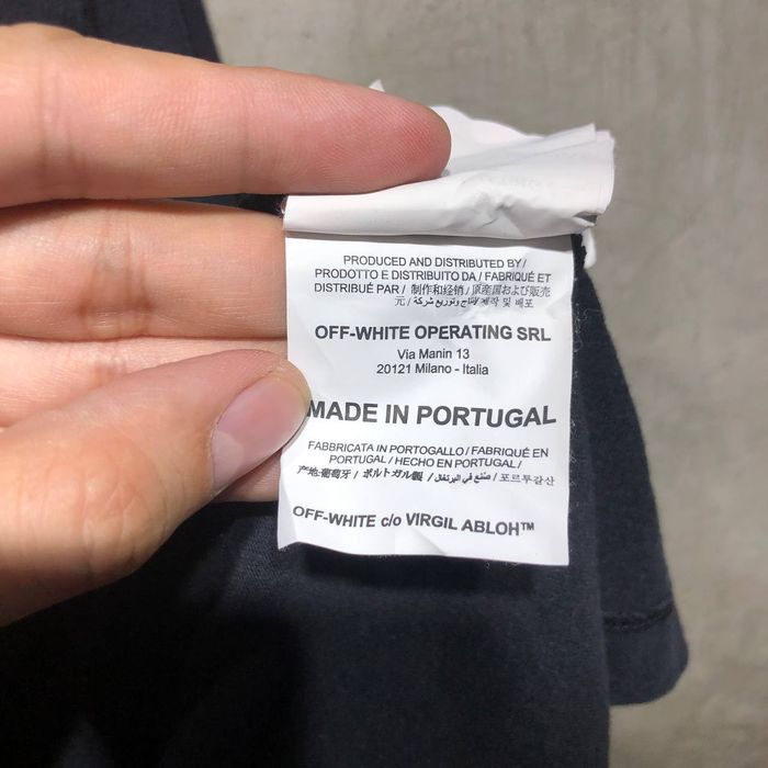 OffWhite Offwhite cabin baggage arrows tee Grailed