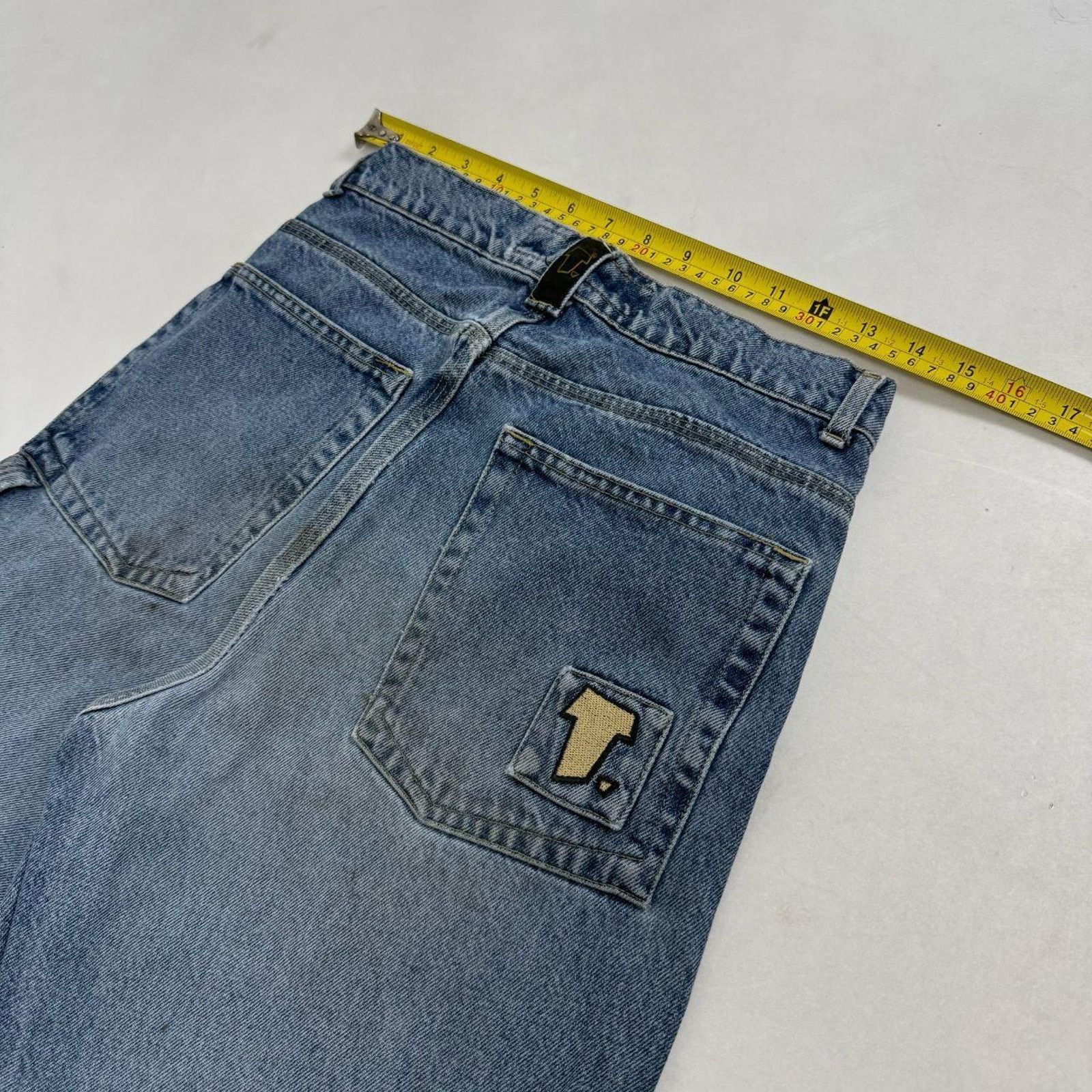 JNCO × Southpole × Vintage Vintage y2k grunge archive baggy wide leg faded skater jeans Size US 28 / EU 44 - 5 Thumbnail