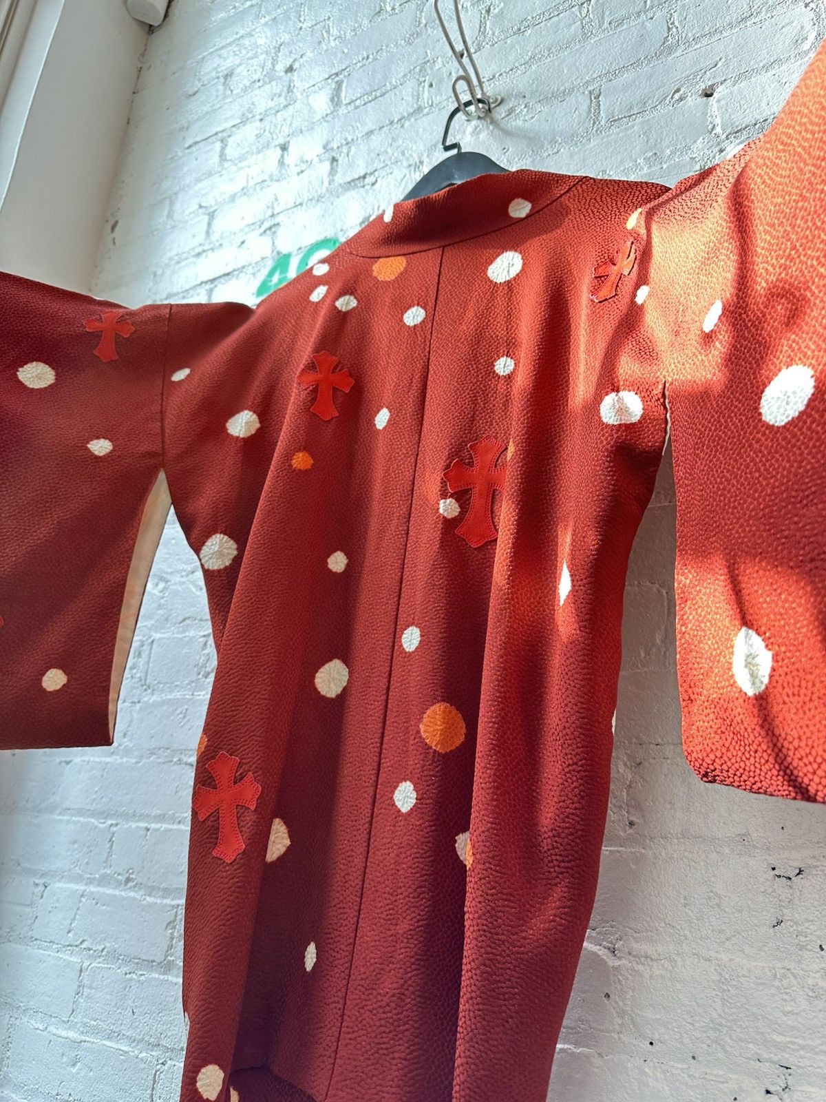 CHROME HEARTS PATCHED KIMONO