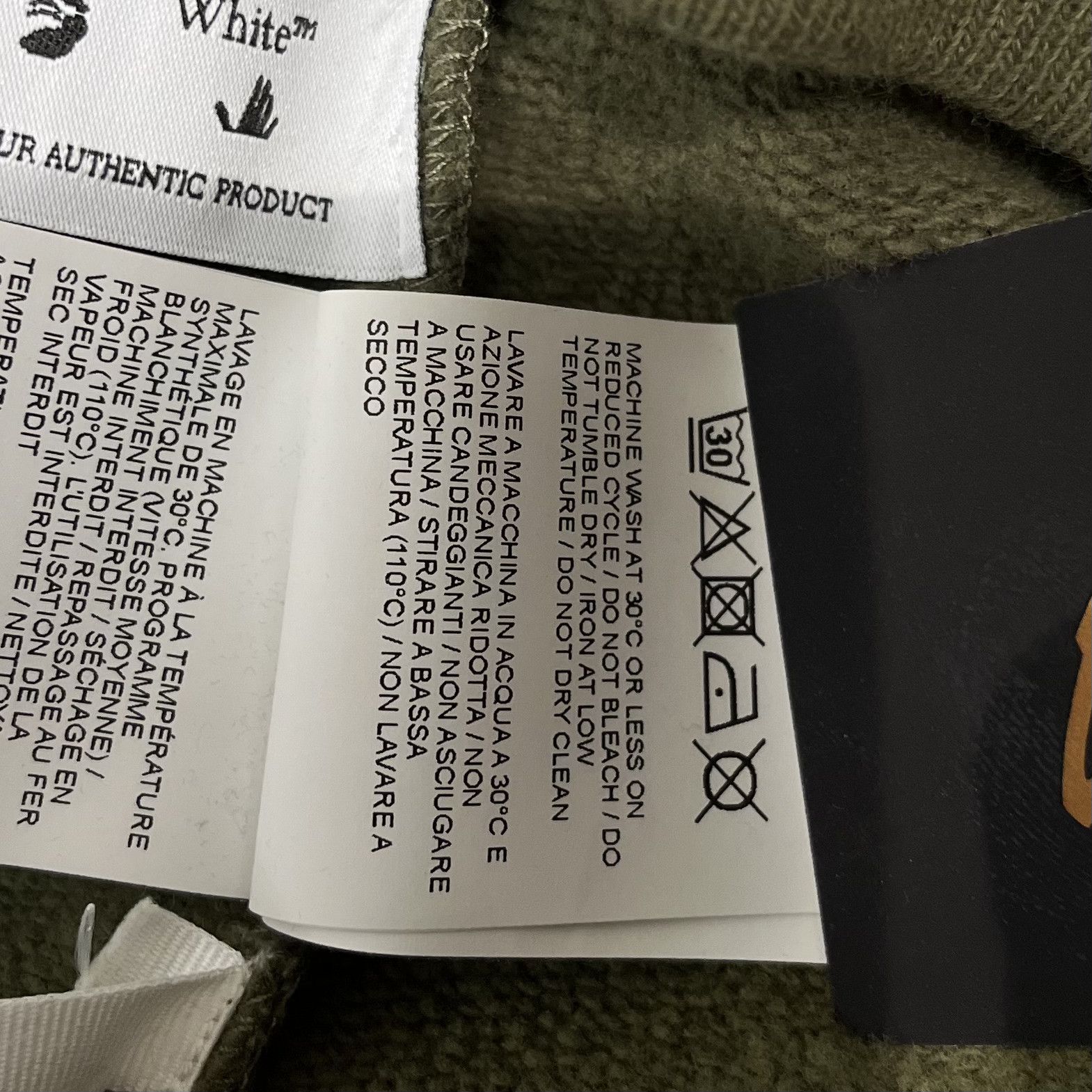 Off-White Off White Rubber Arrows Hoodie Green Size US M / EU 48-50 / 2 - 8 Thumbnail