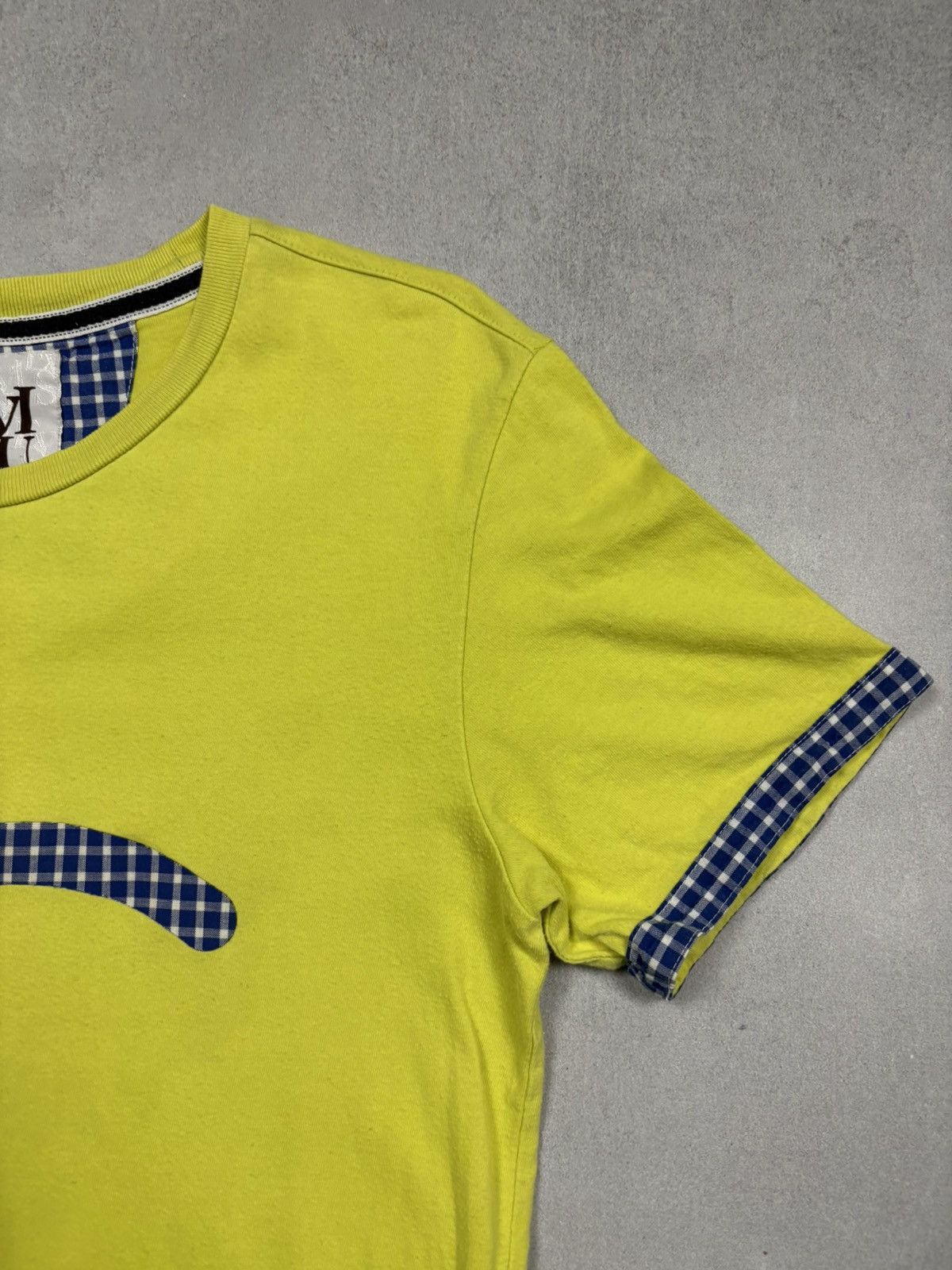 Evisu Evisu Neon Green Big Logo T-Shirt M L Streetwear Tee Korea Size US M / EU 48-50 / 2 - 2 Thumbnail