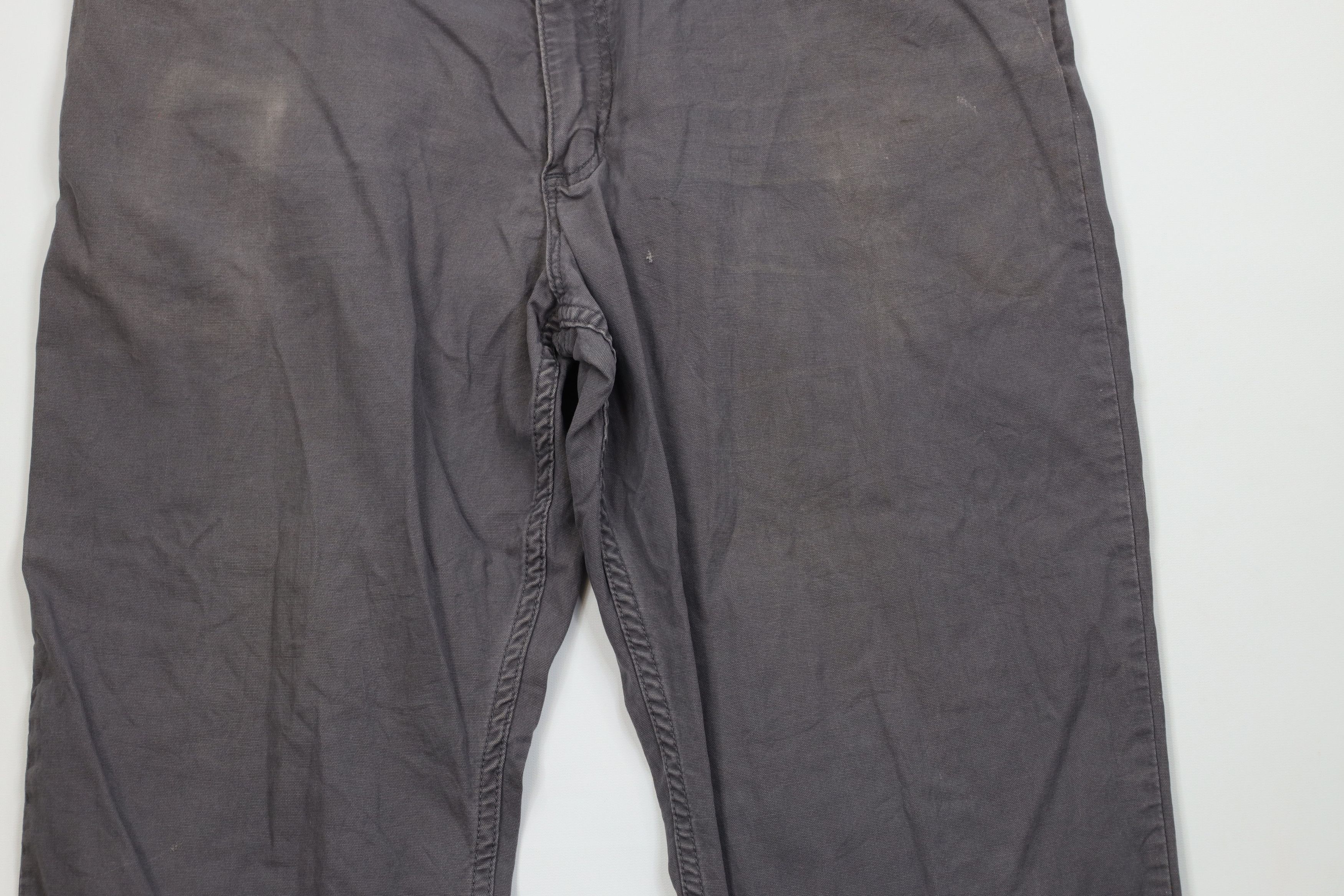 Carhartt Vintage Y2K Carhartt Relaxed Fit Wide Leg Dungaree Pants Size US 40 / EU 56 - 3 Thumbnail
