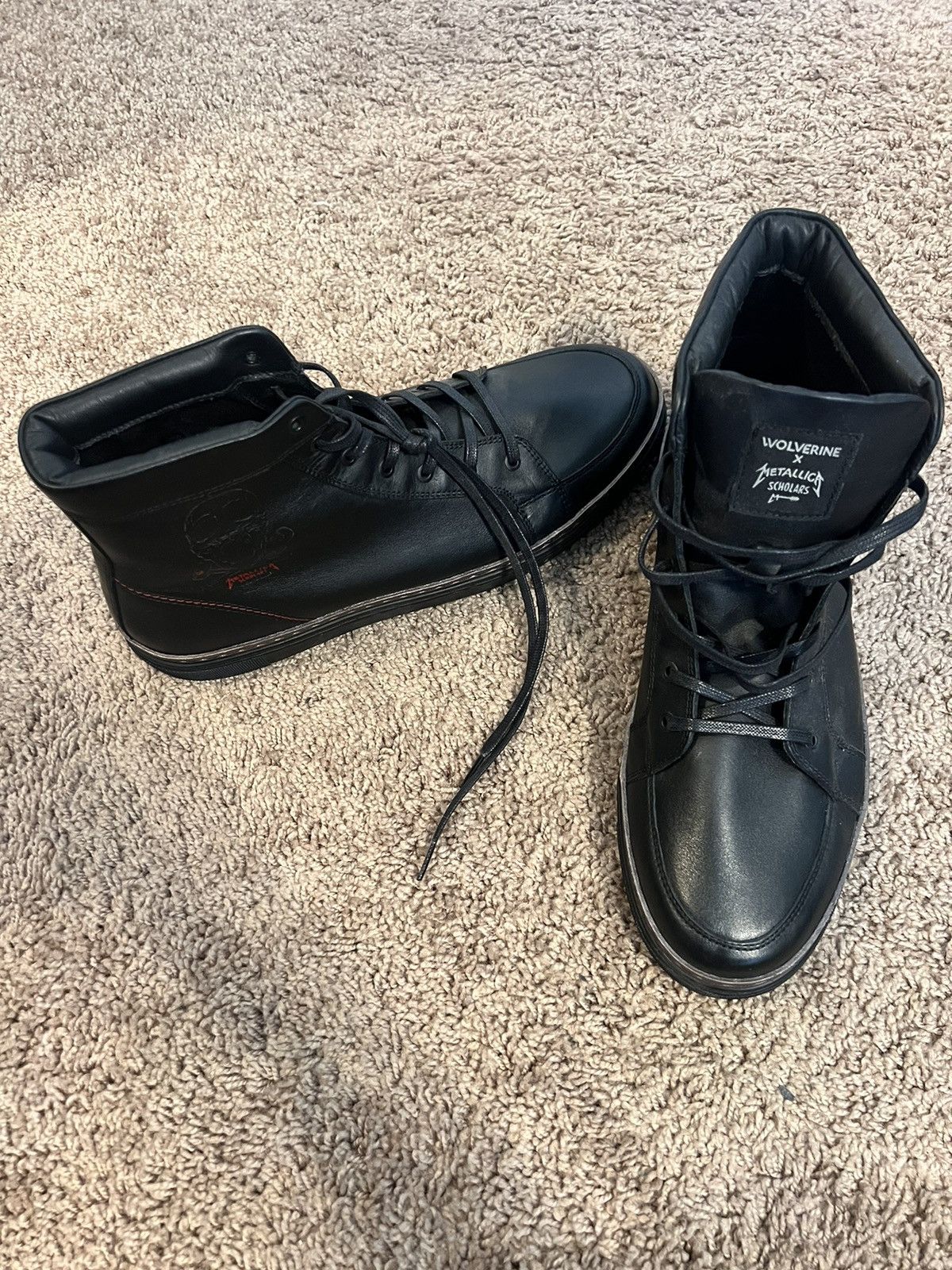 Wolverine Wolverine x Metallica Scholars Leather Boots Size US 11.5 / EU 44-45 - 2 Thumbnail