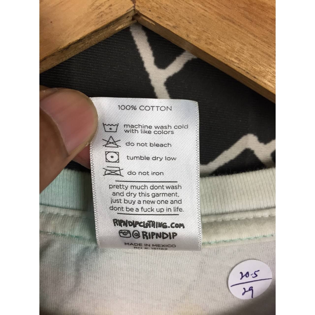 RIPNDIP Rip N Dip Lord Nermal Tie Dye Pocket Tee Size M Size US M / EU 48-50 / 2 - 13 Thumbnail
