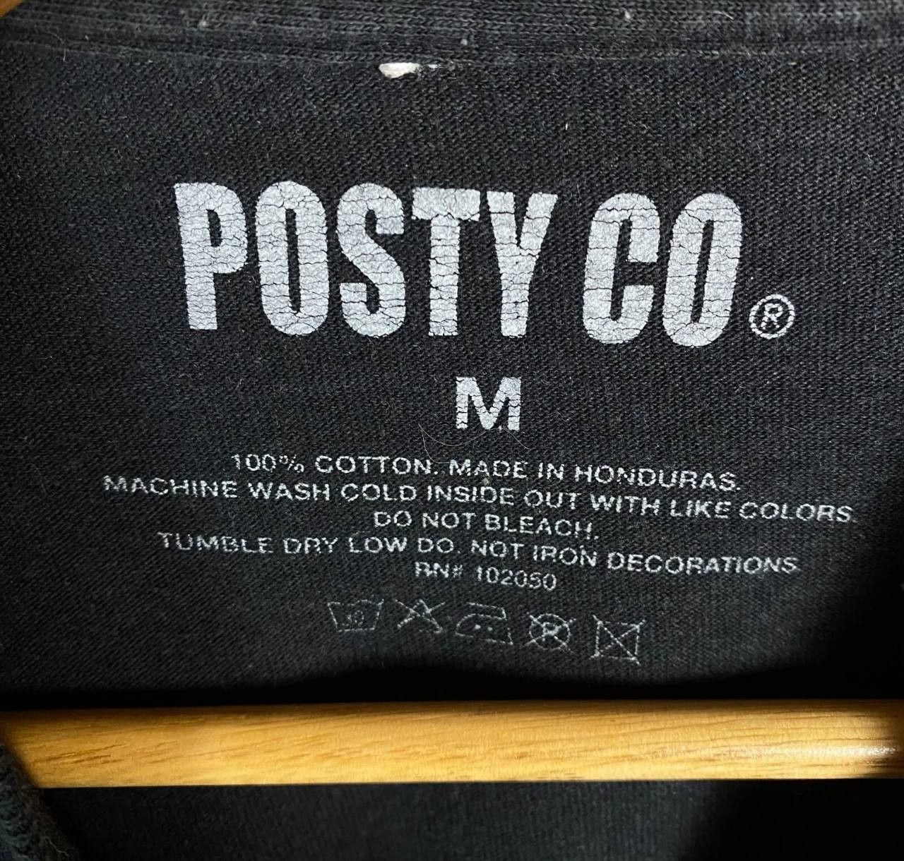 Vintage Posty Co Tee Men's Size M Black Short Sleeve ` Size US M / EU 48-50 / 2 - 4 Thumbnail